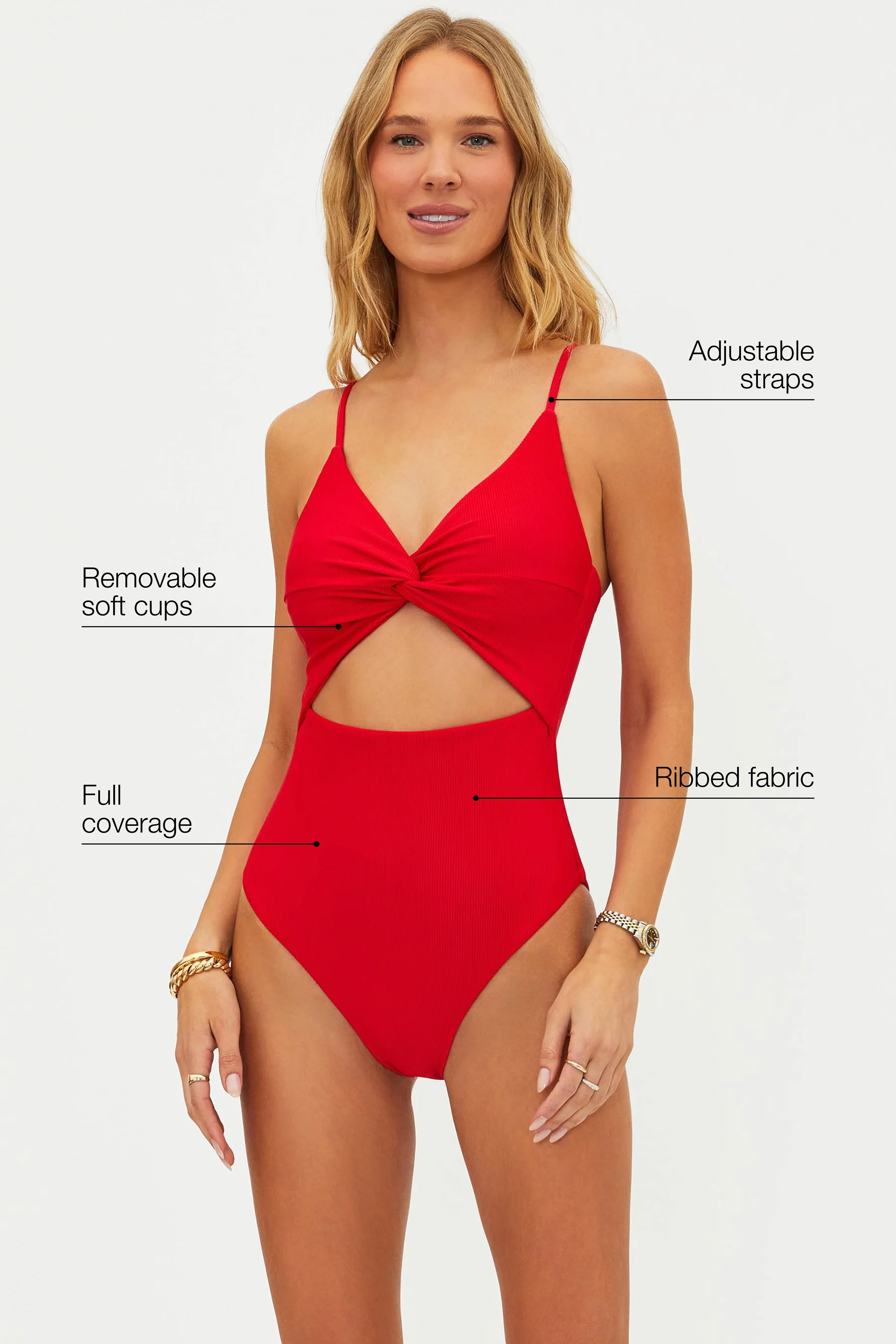 Annalisa One Piece Red - Image 2