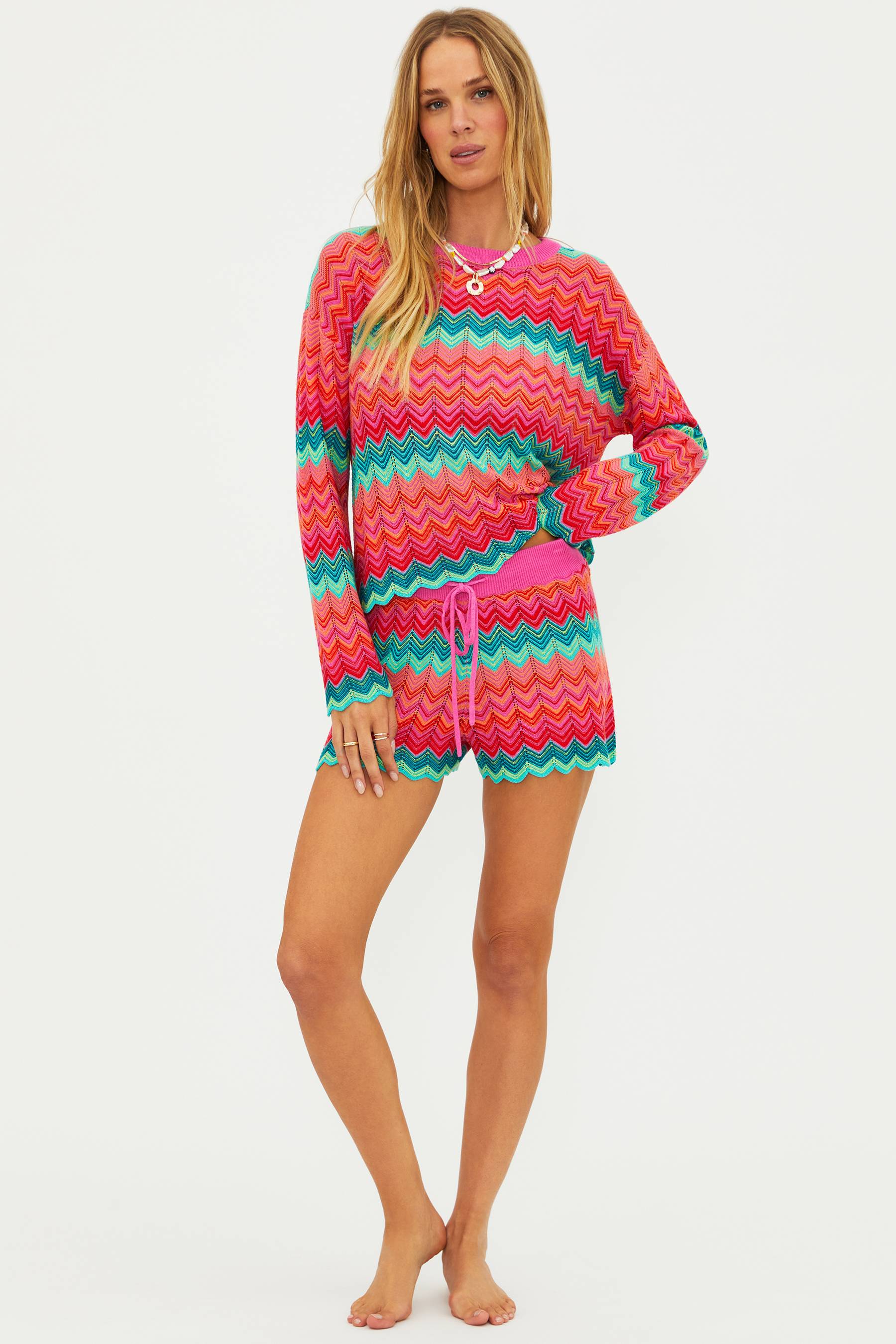 Balboa Short Strawberry Ice Chevron - Image 6