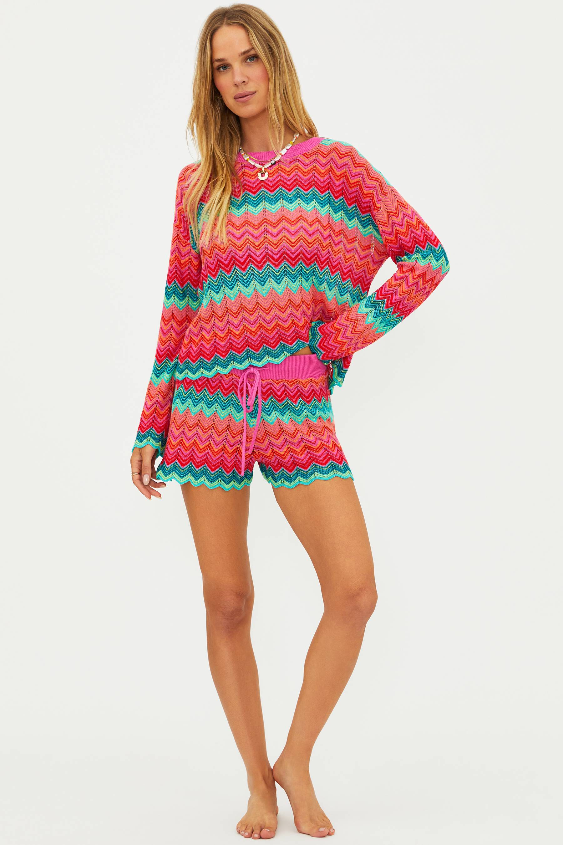 Balboa Short Strawberry Ice Chevron - Image 9
