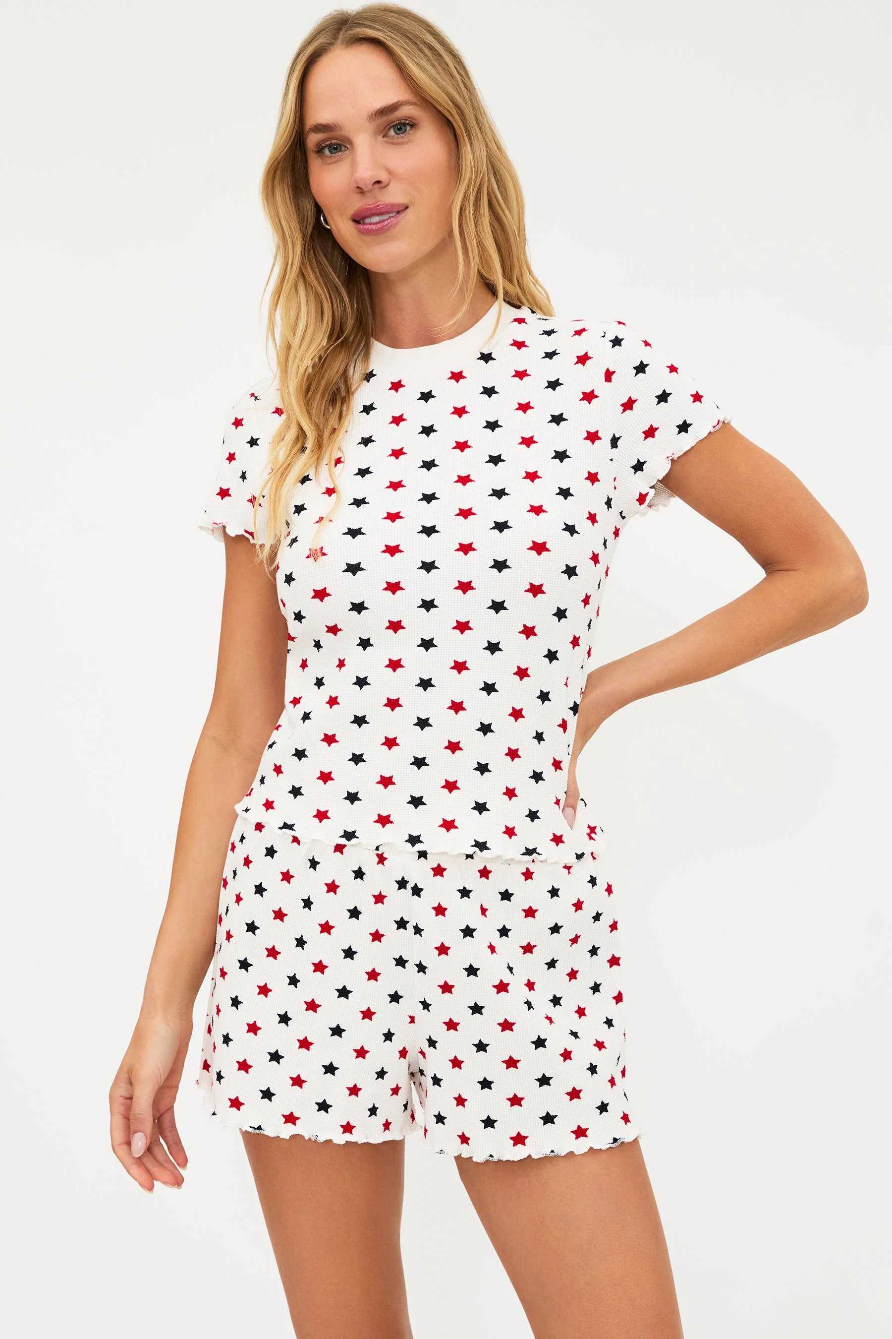 Bay Sleep Set Americana Star Waffle - Image 8