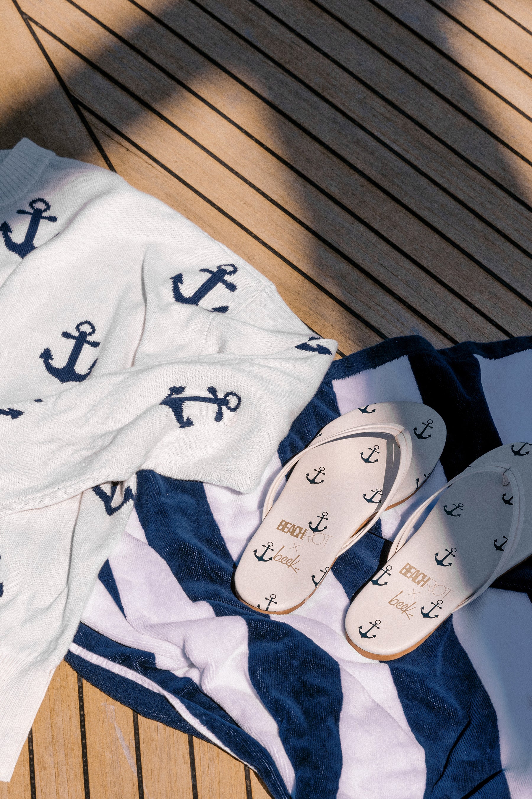 Beach Riot X Beek Beach Bird Sandal Regatta Anchor - Image 3