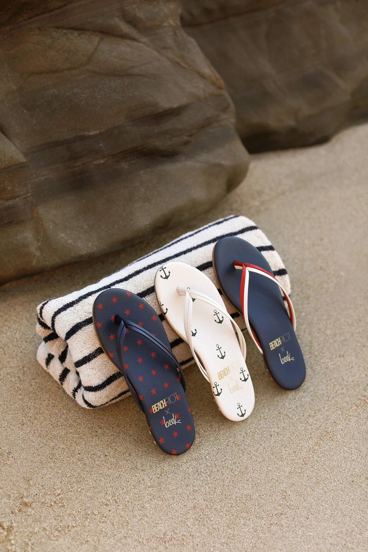 Beach Riot X Beek Beach Bird Sandal Star Spangled Stripes - Image 7