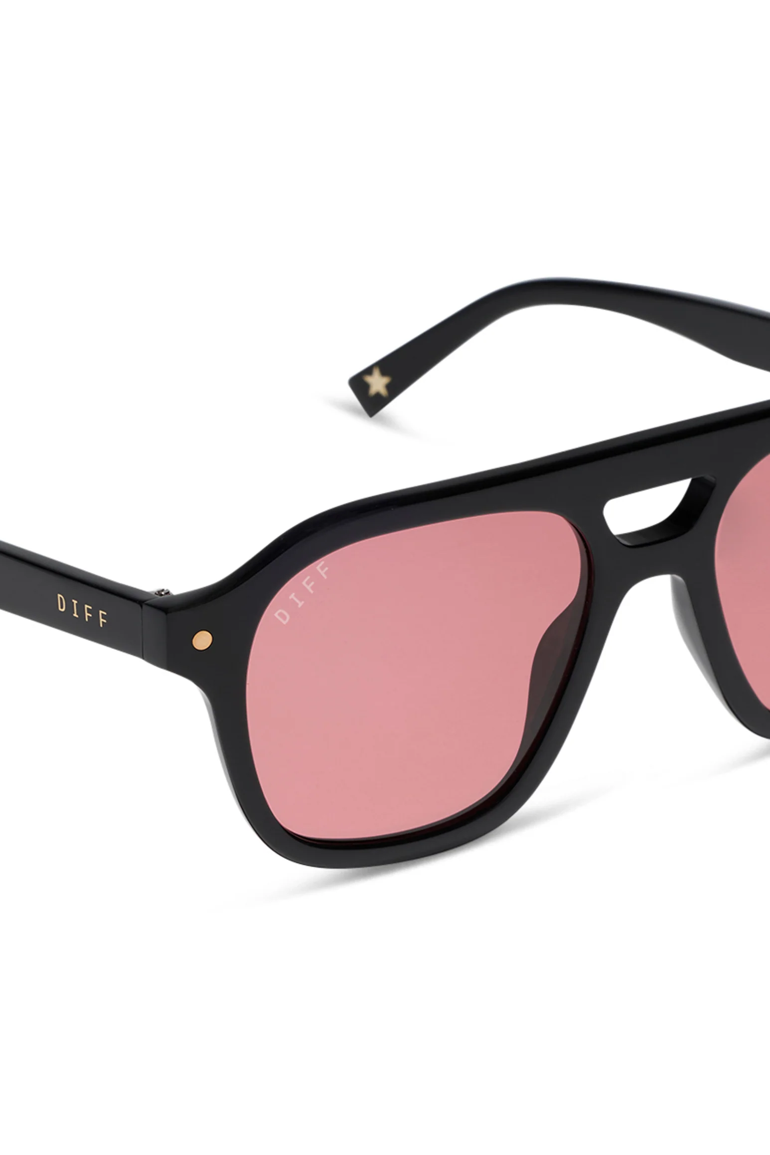 Beach Riot X DIFF Coast Sunglasses Black - Image 5
