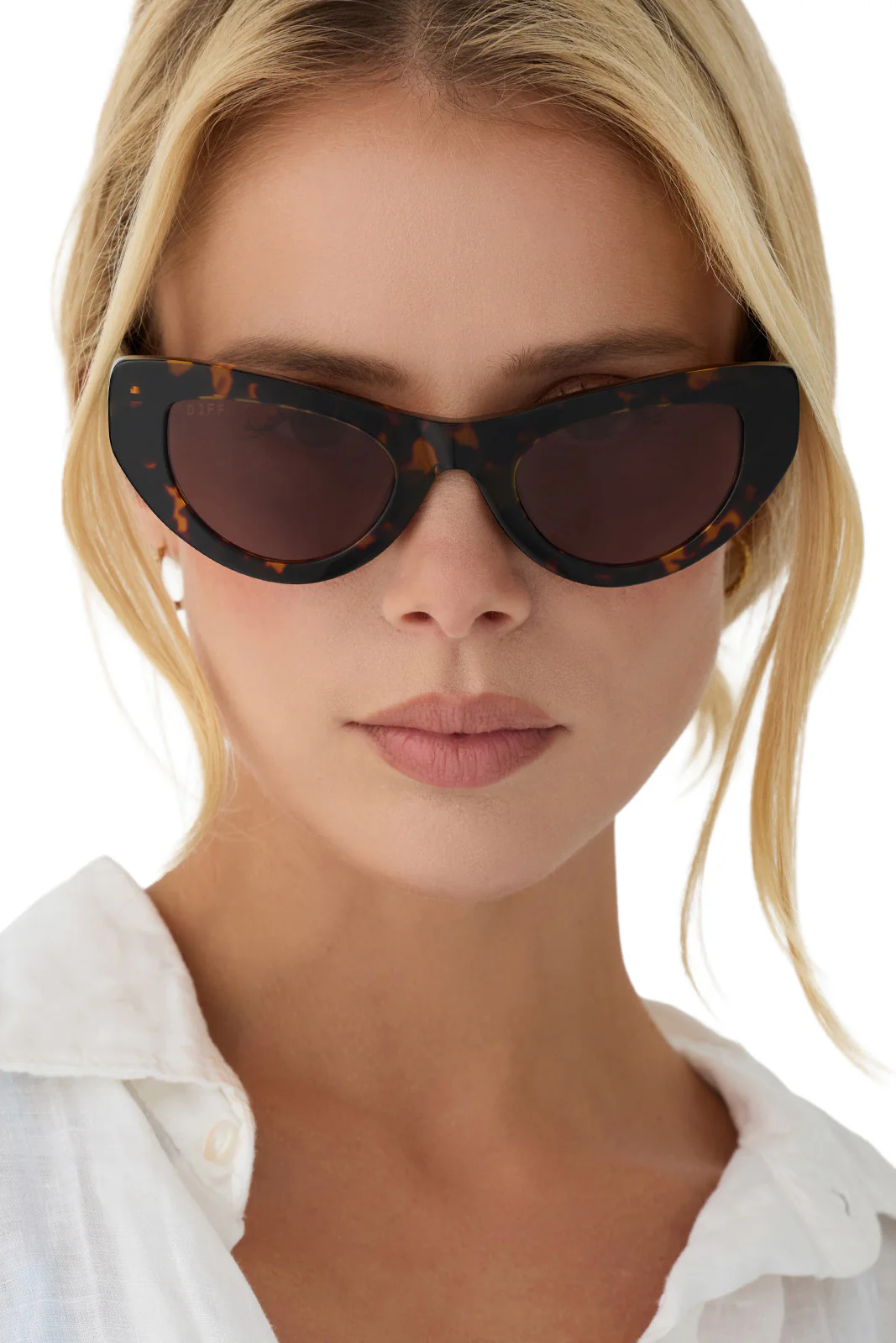 Beach Riot X DIFF Mesa Sunglasses Tortoise - Image 2