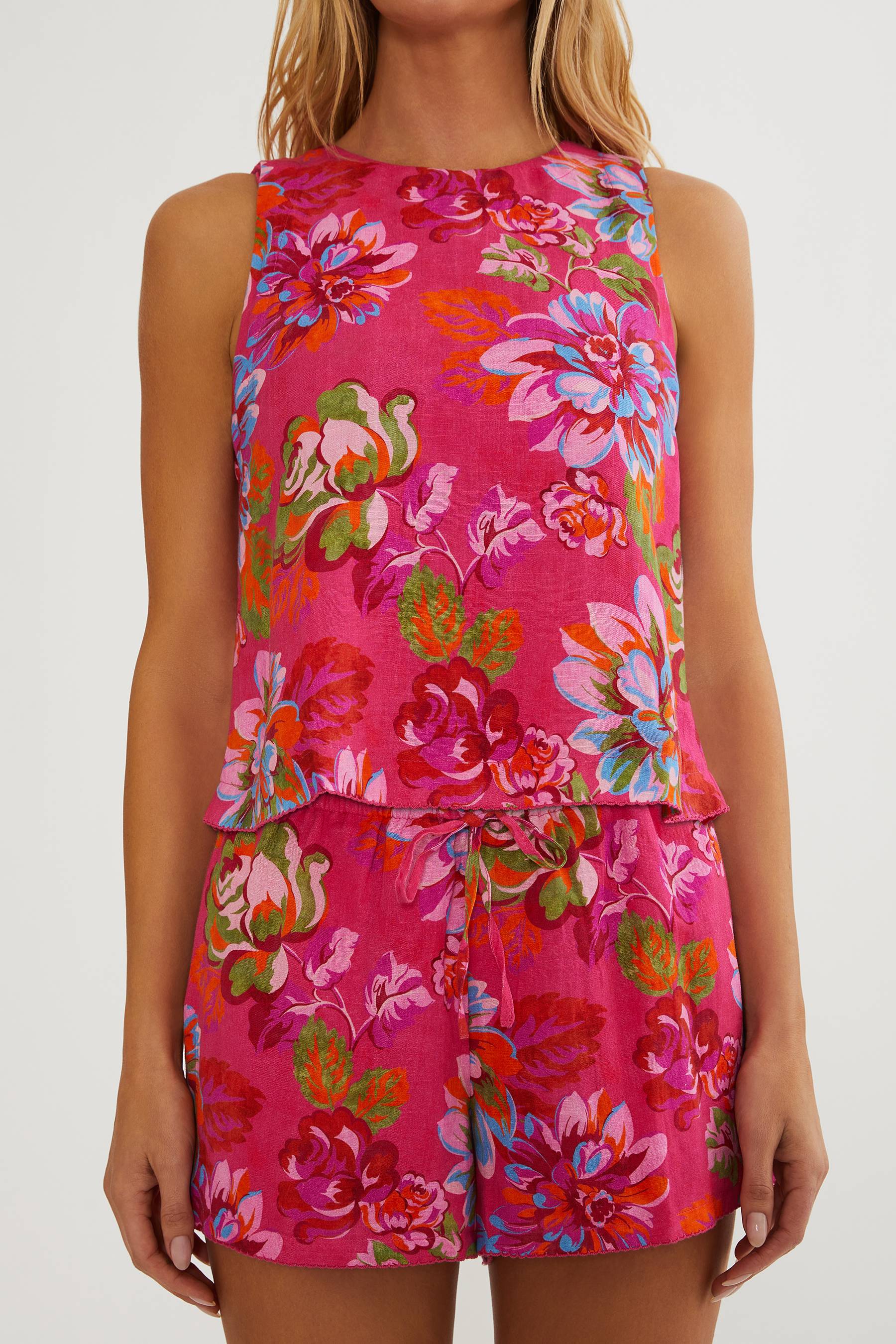 Birkley Short Sugar Bloom Linen - Image 9