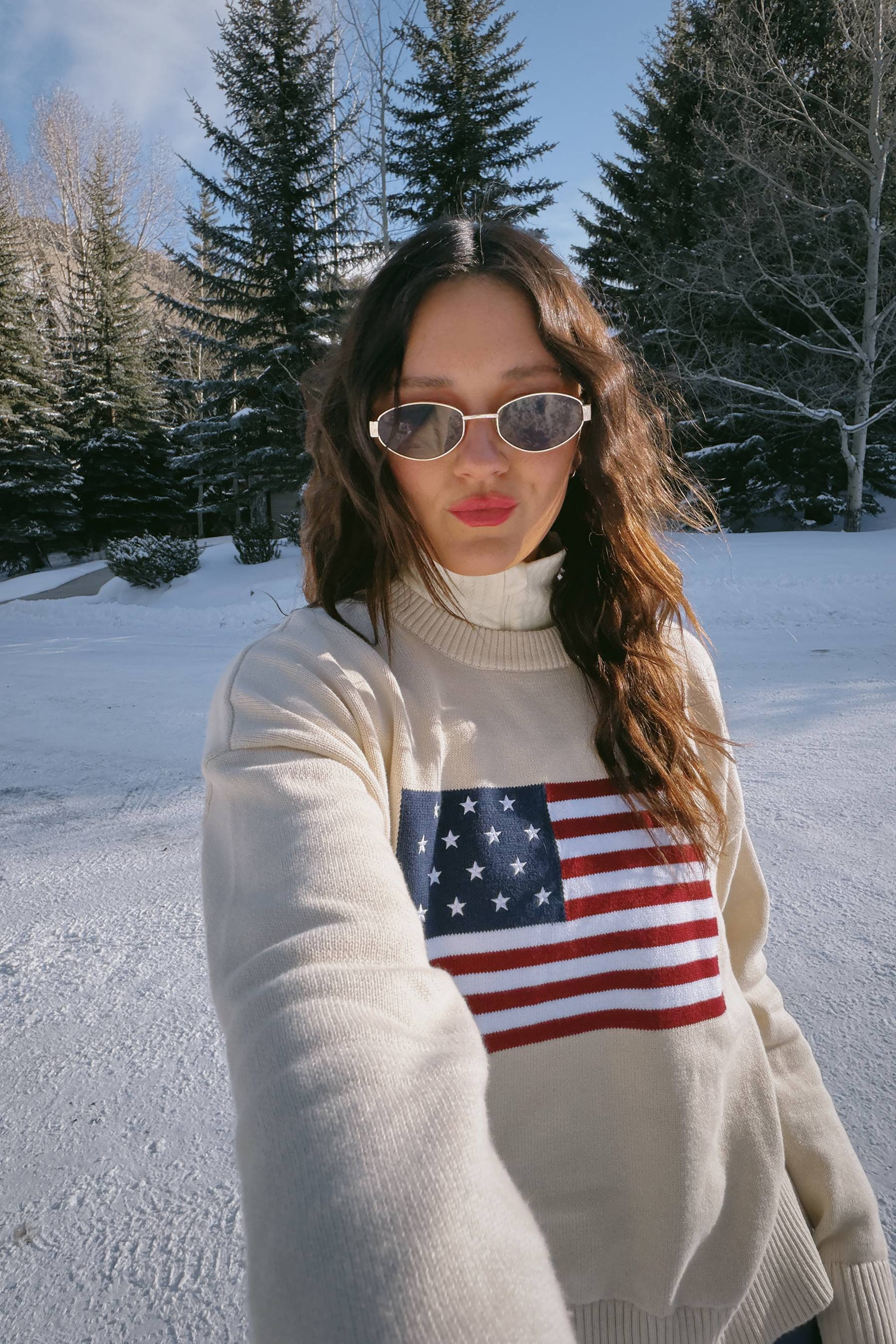 Callie Sweater Americana Ivory - Image 4