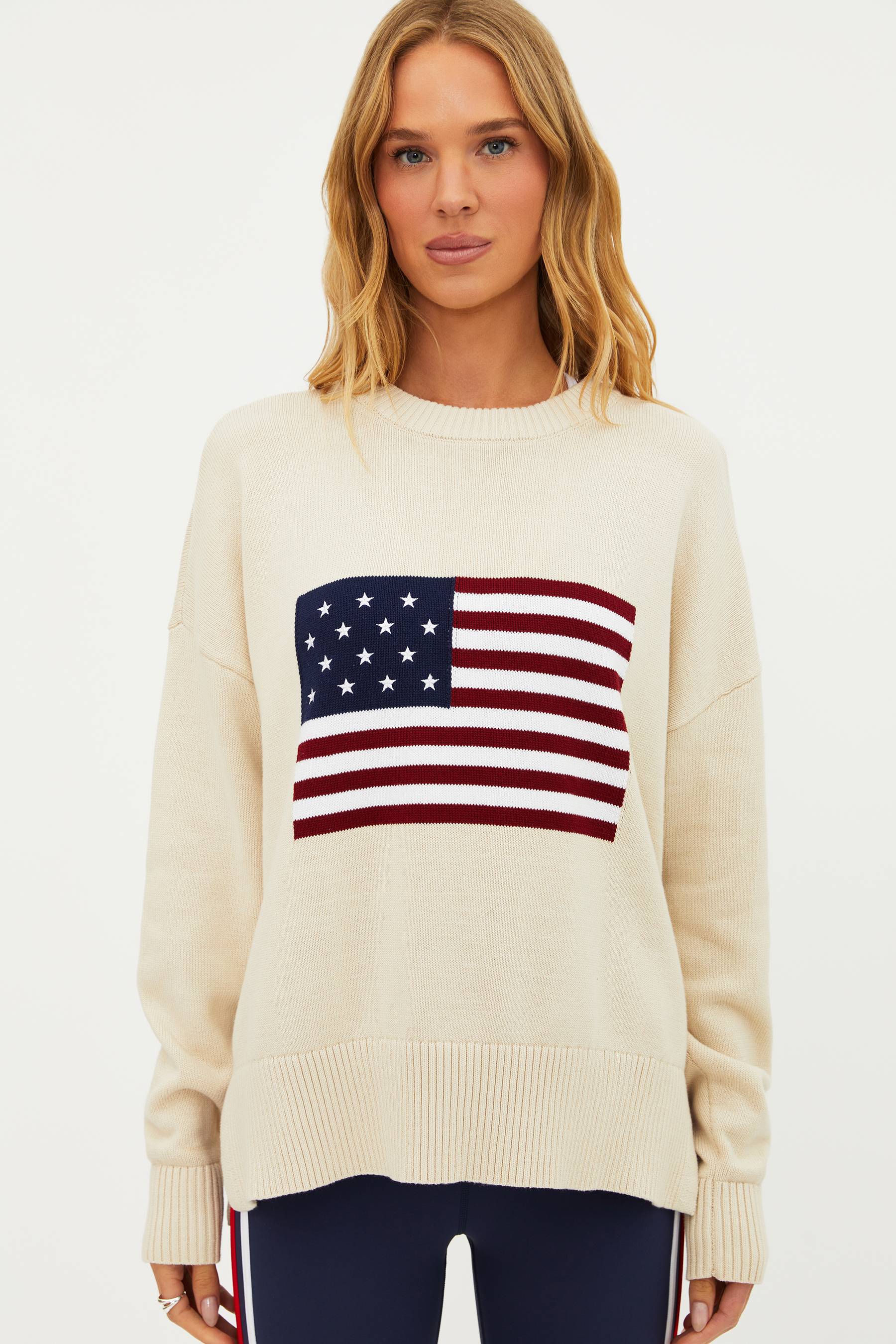 Callie Sweater Americana Ivory - Image 8