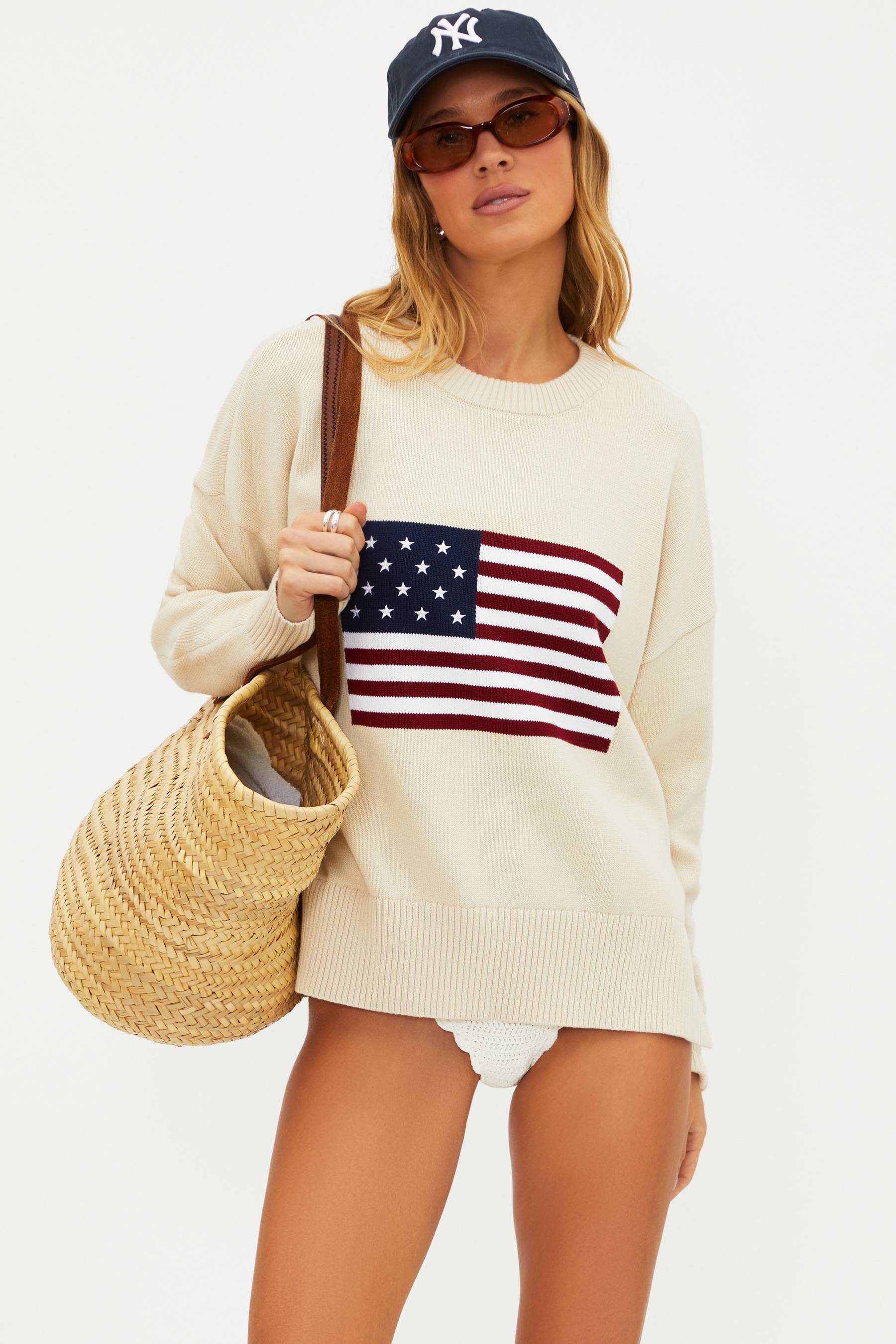 Callie Sweater Americana Ivory - Image 9