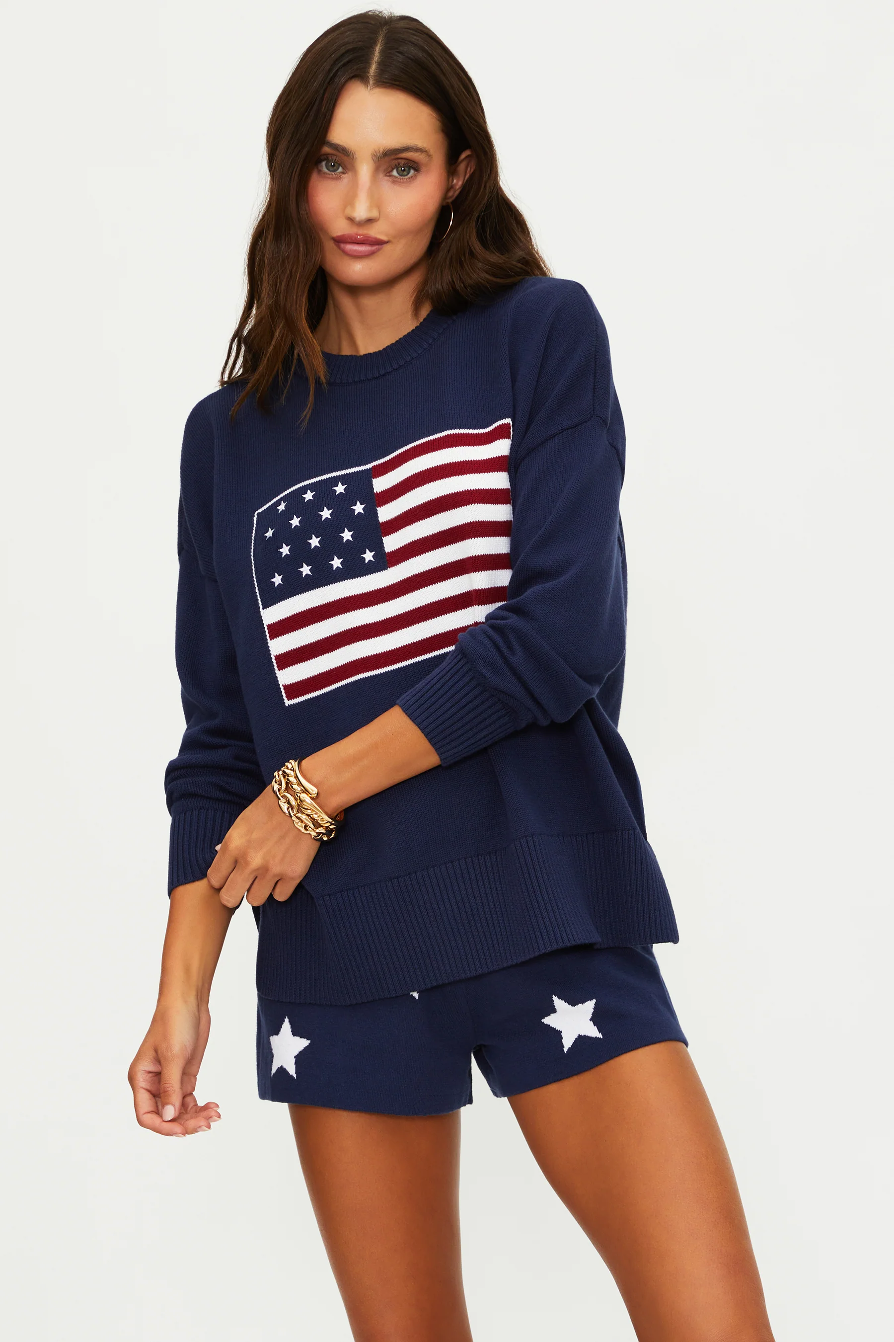 Callie Sweater Americana Navy - Image 4