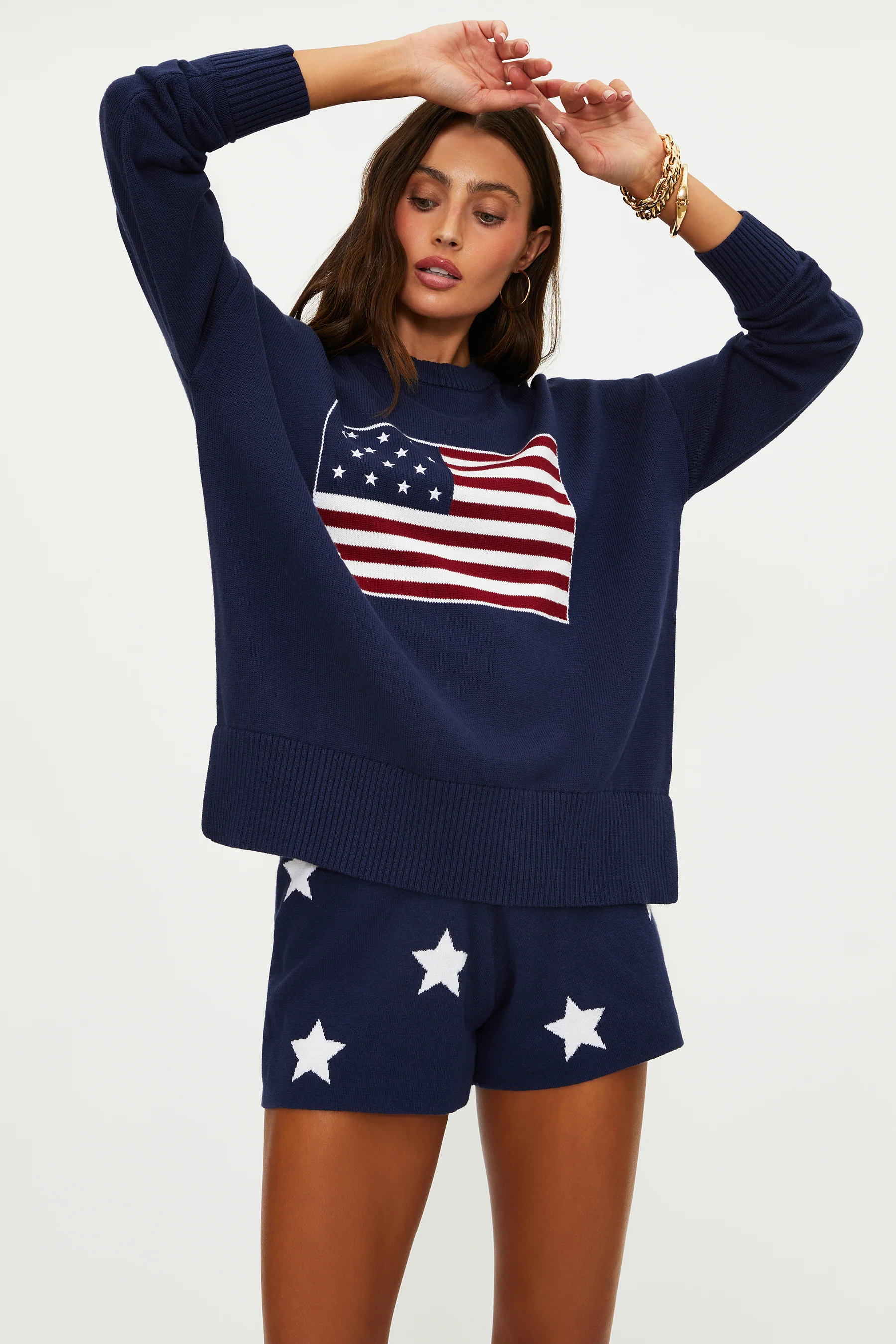 Callie Sweater Americana Navy - Image 5