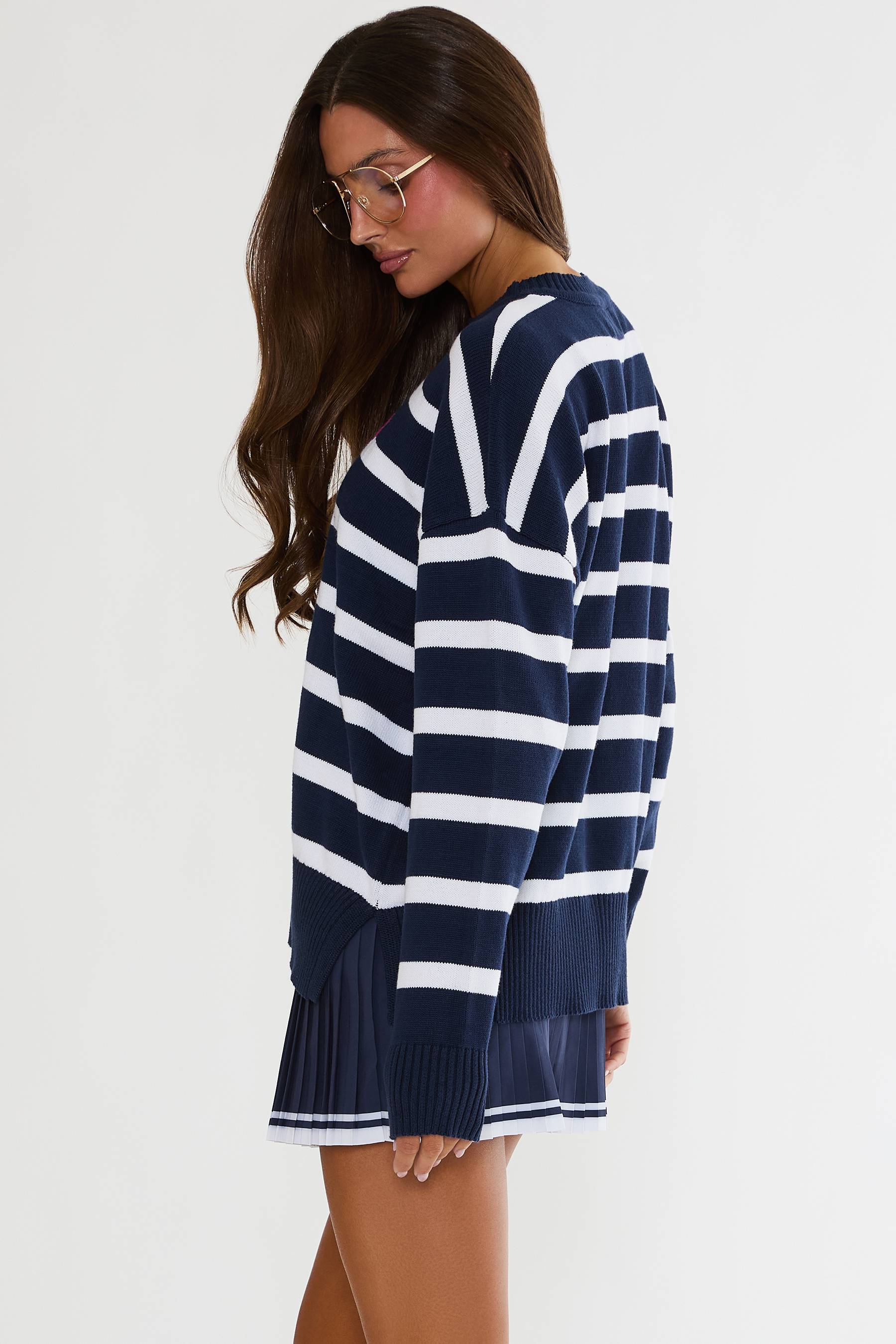 Callie Sweater Dusk Club Stripe - Image 4