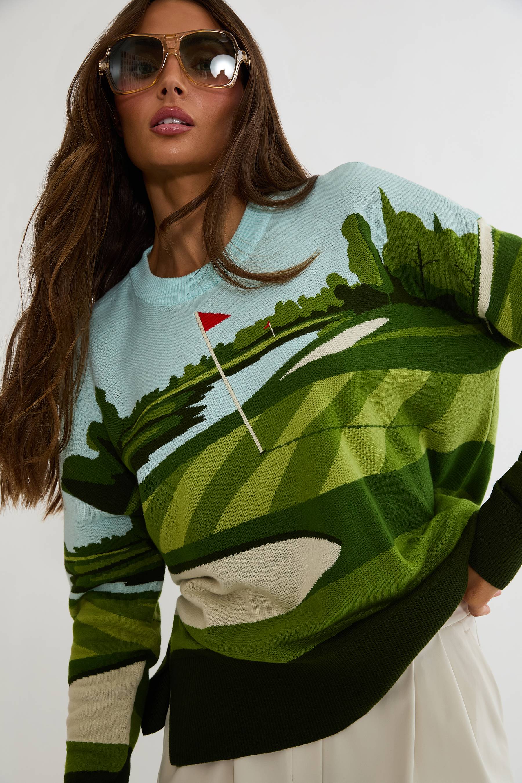 Callie Sweater Fairway - Image 3