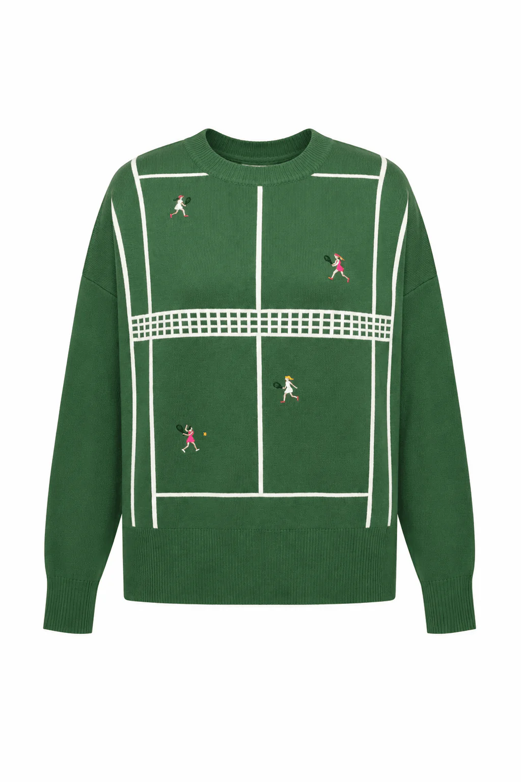 Callie Sweater Rally Green Tennis - Image 4