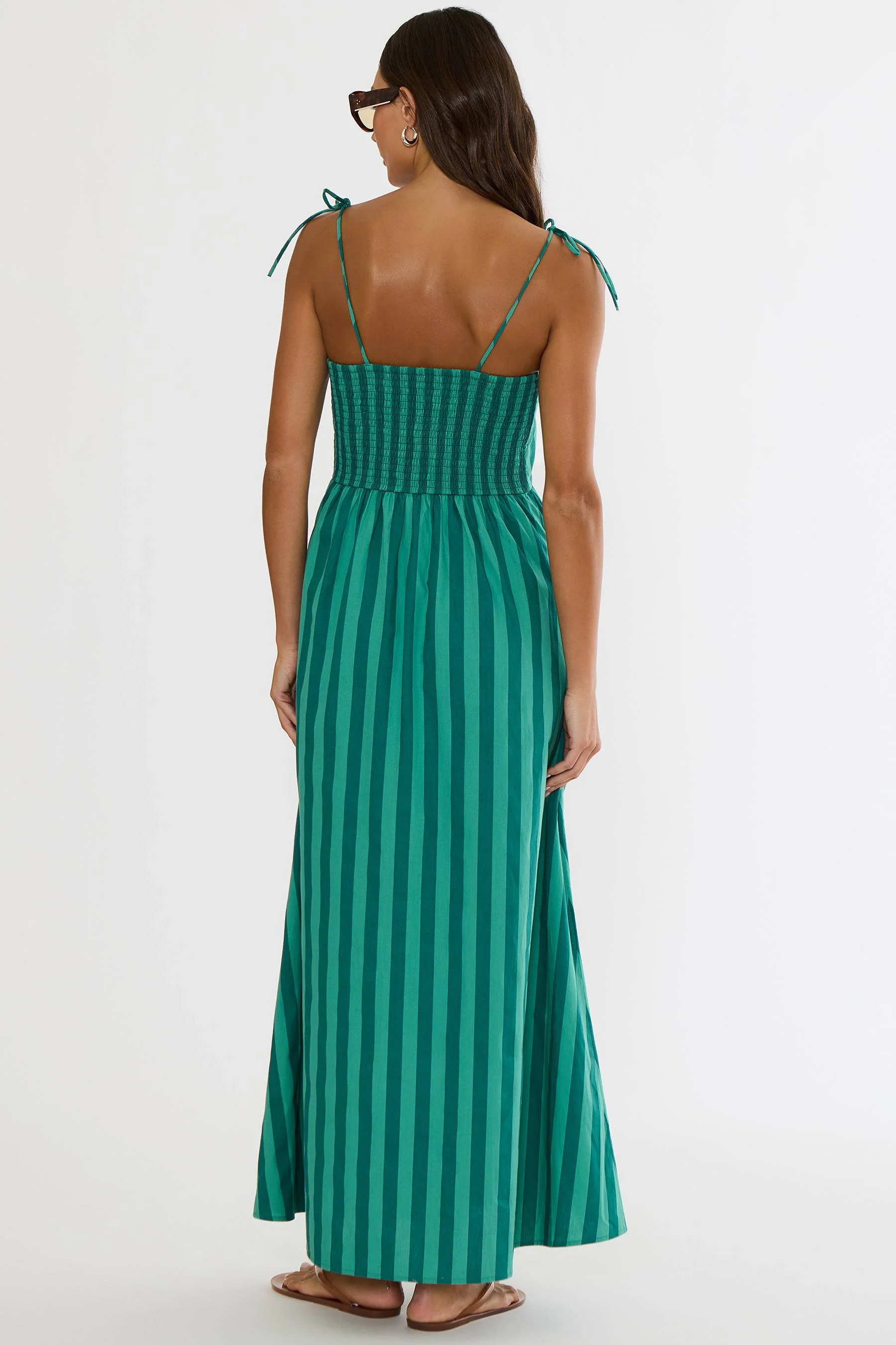 Caprice Dress Misty Stripe - Image 4