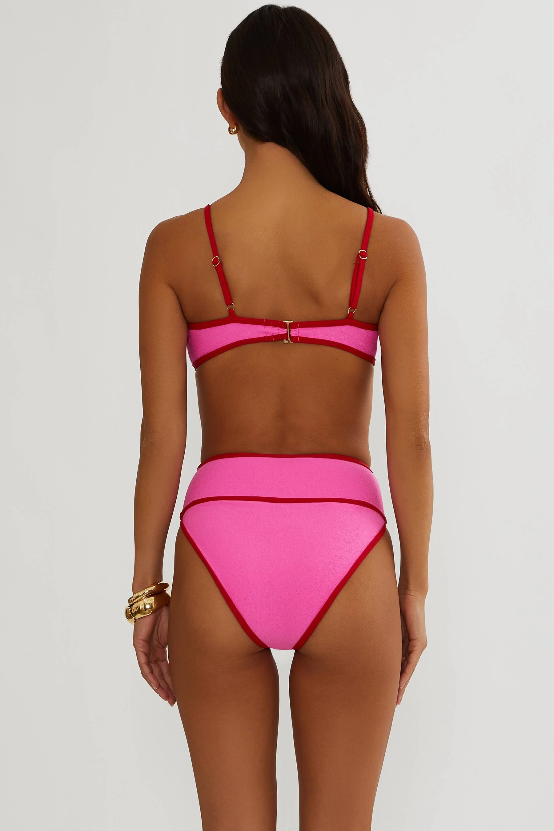 Leona Top Electric Pink Tidal Crepe - Image 9
