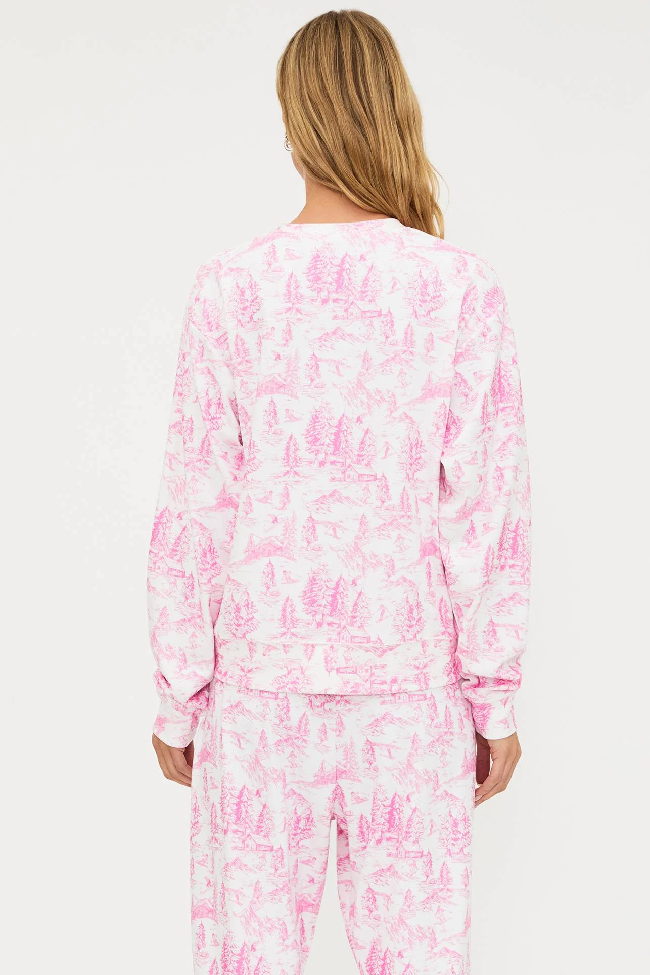 Cassia Top Powder Pink Toile - Image 6