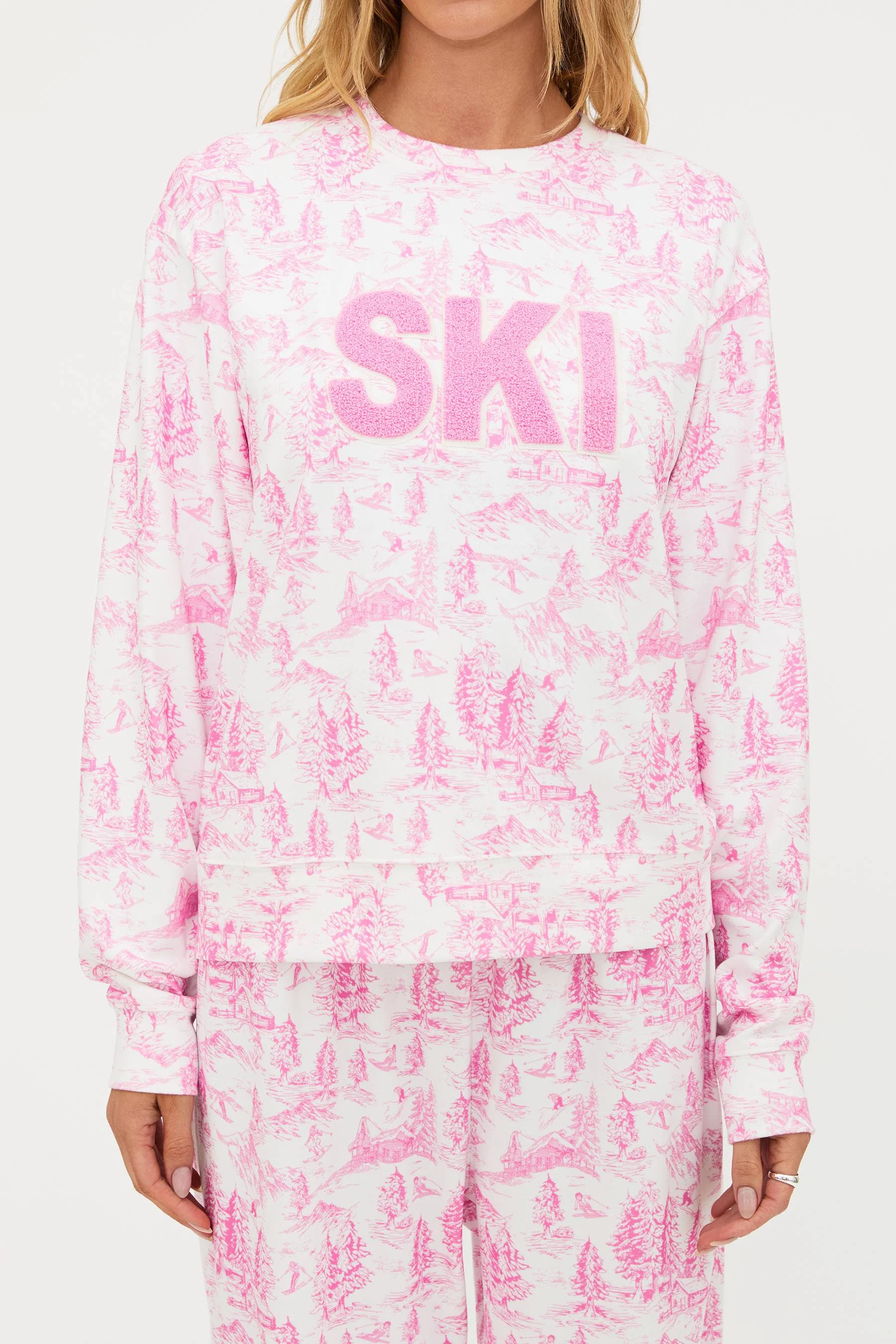 Cassia Top Powder Pink Toile - Image 7