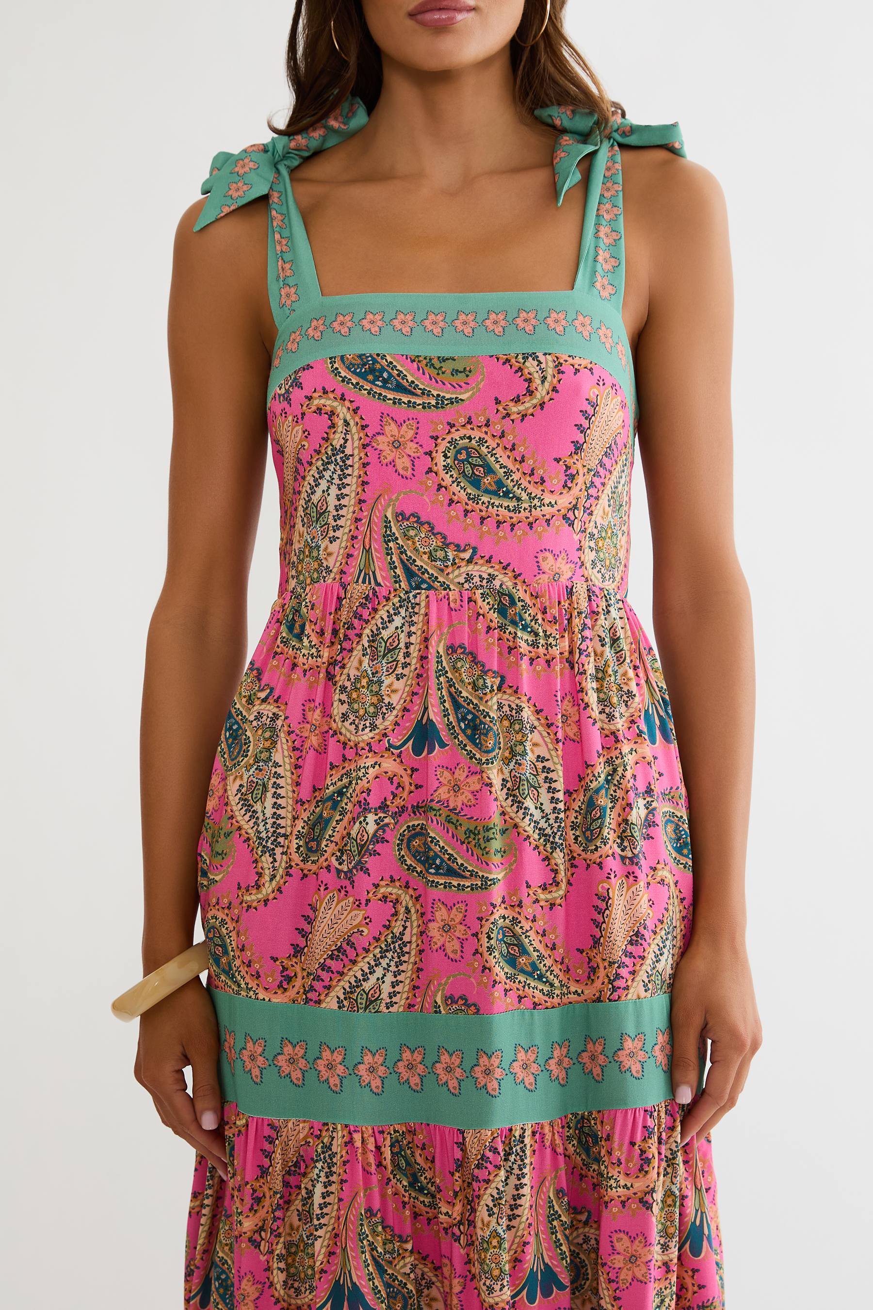 Charlotte Dress Capri Soleil Paisley - Image 7