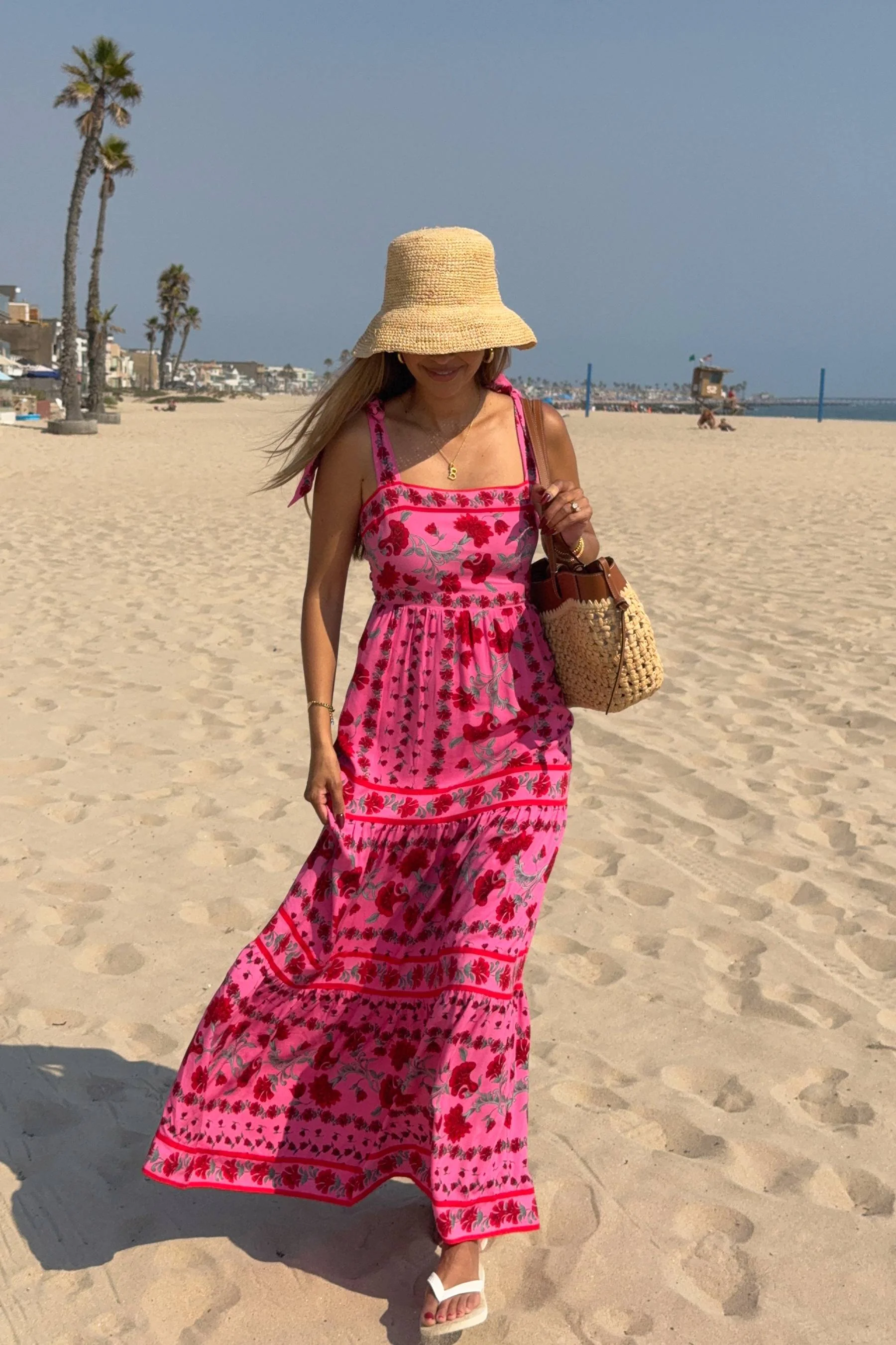 Charlotte Dress Redwood Floral - Image 11