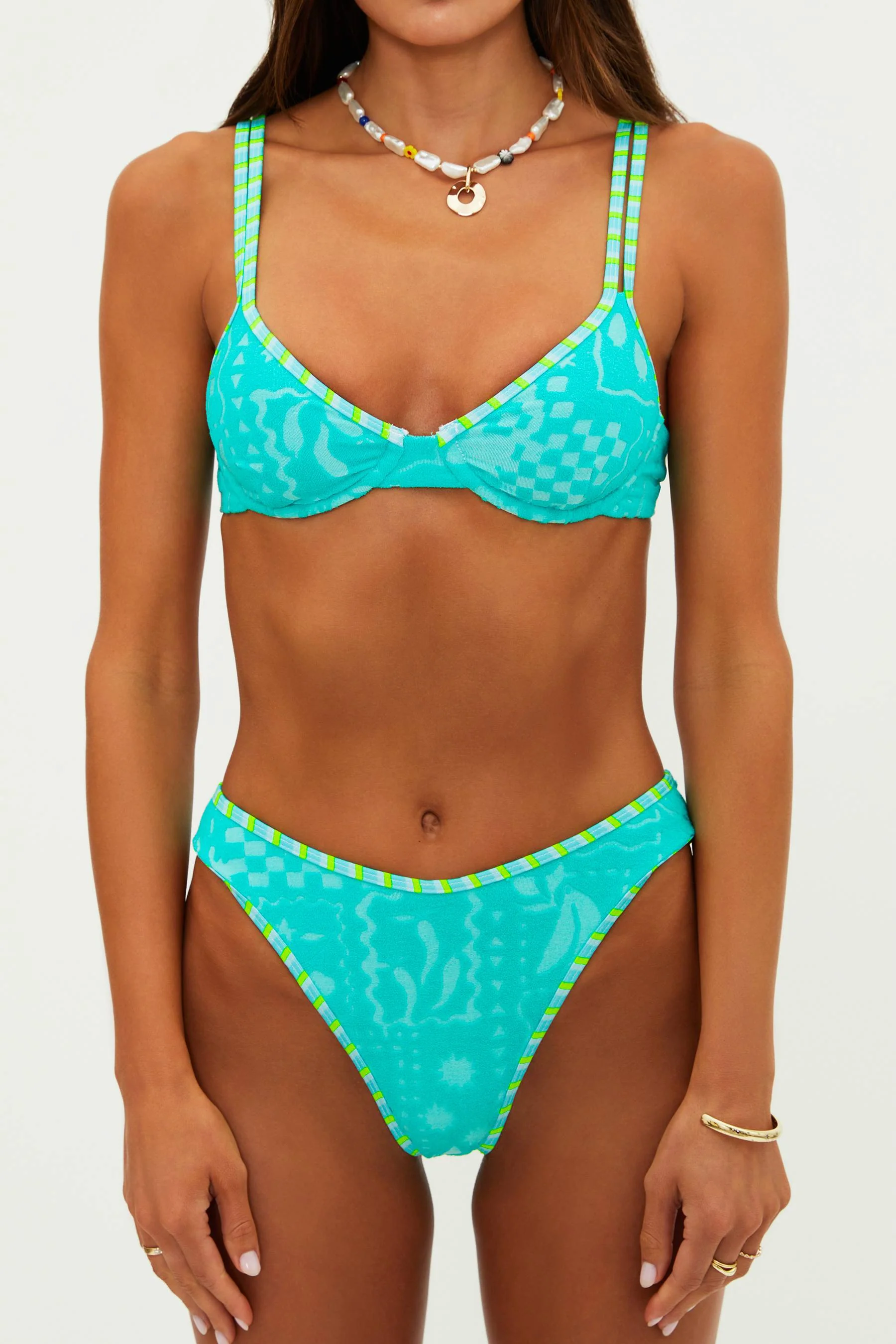 Daria Bottom Aqua Haze Terry - Image 6