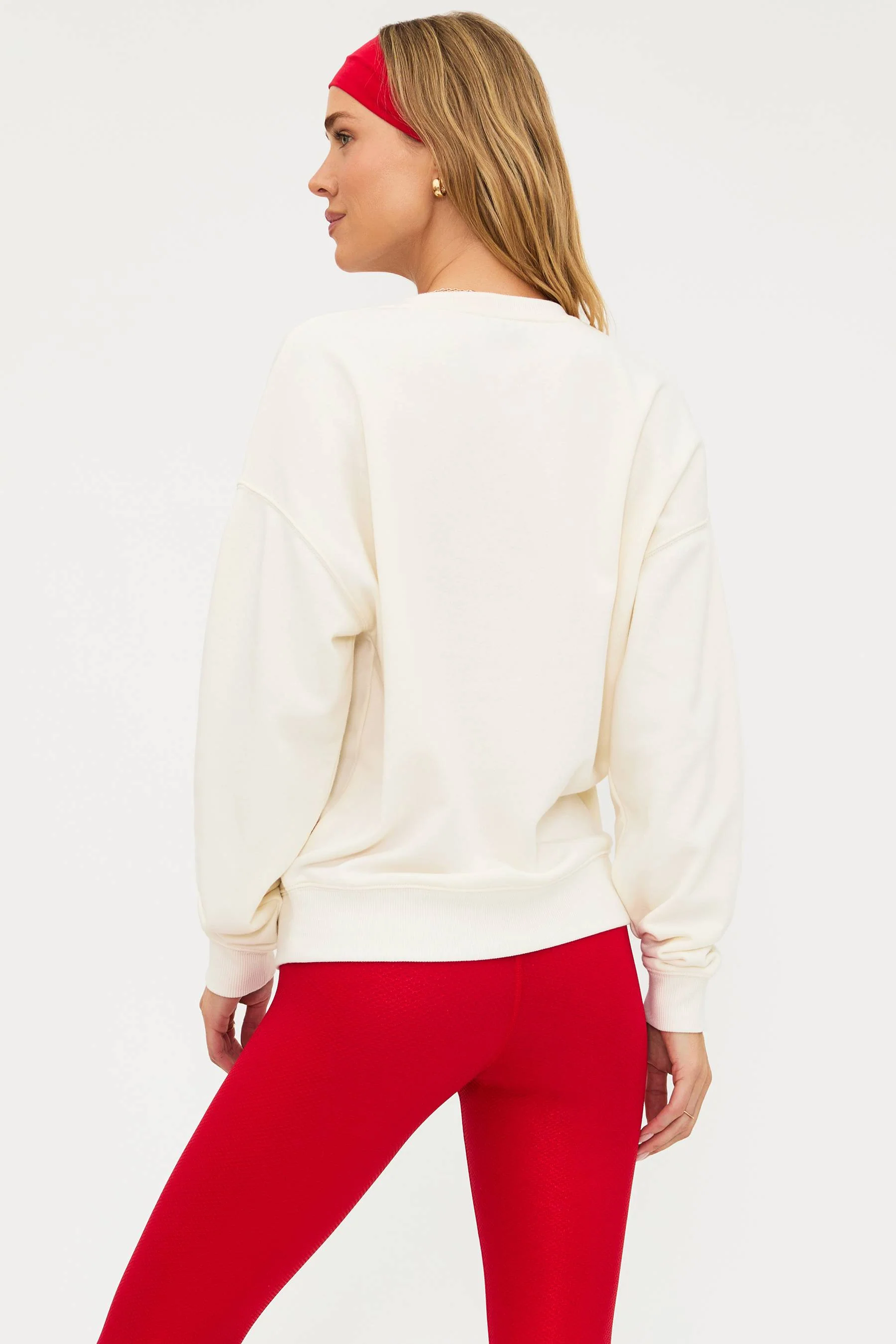 Devyn Oversized Sweatshirt Frosted Fa La La - Image 2