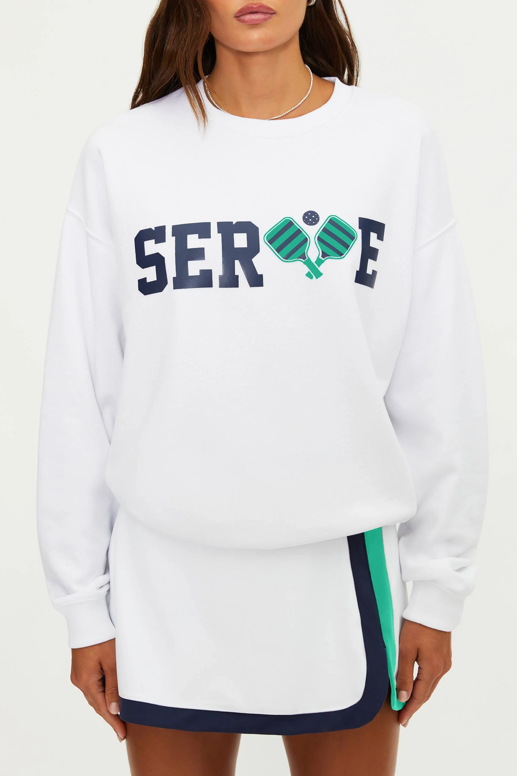 Devyn Oversized Sweatshirt Serve - Image 4