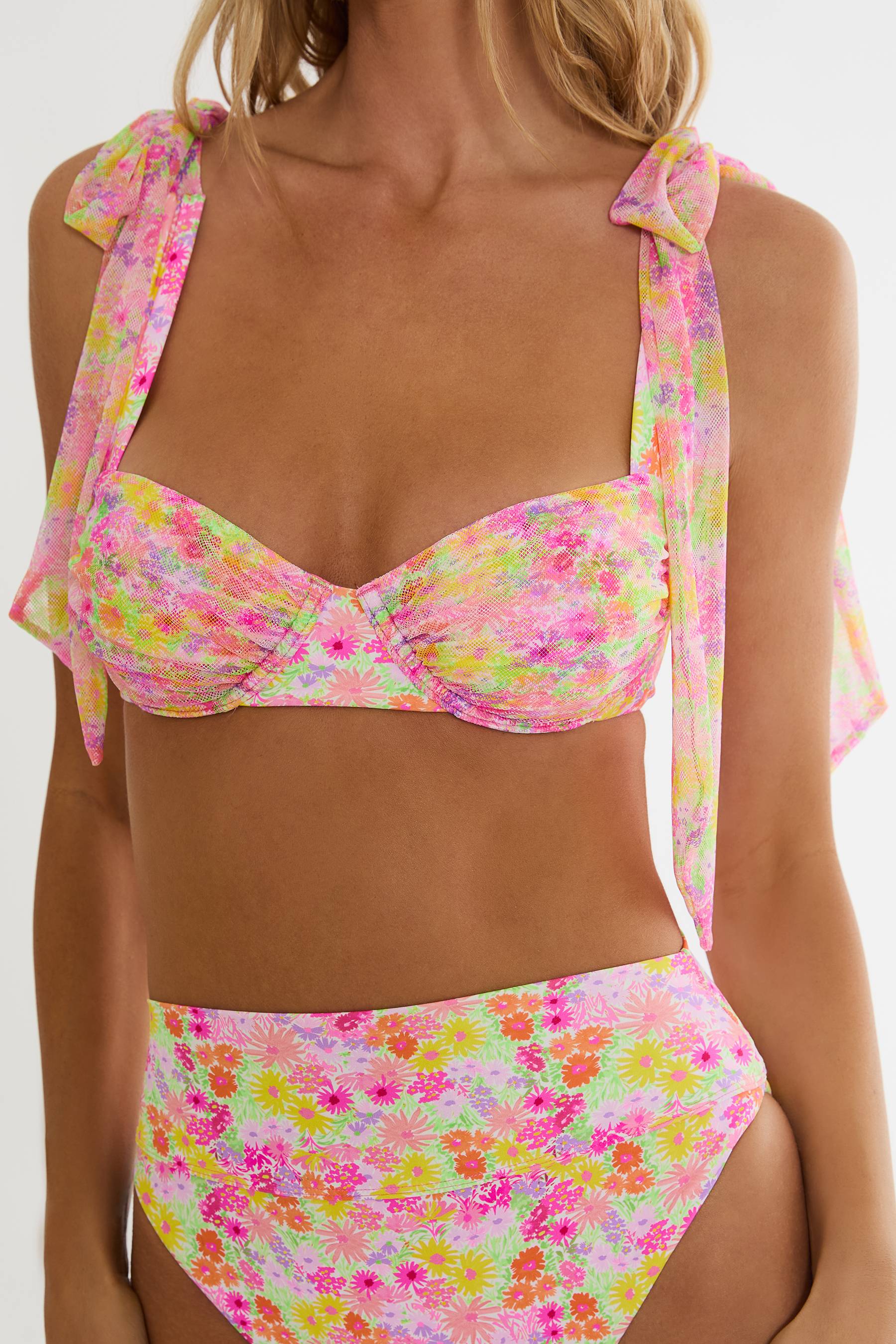 Drea Top Neon Bouquet - Image 4