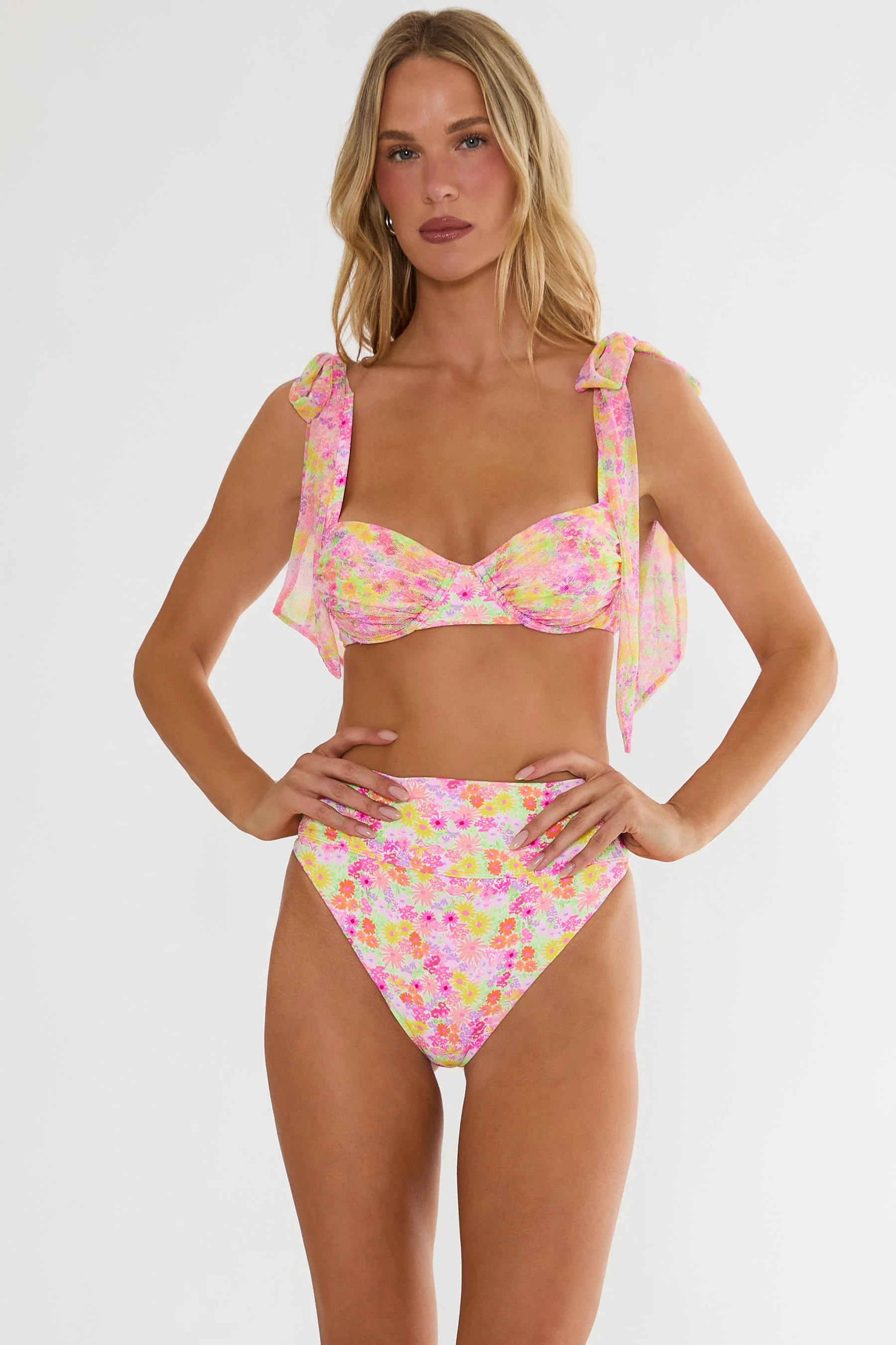 Drea Top Neon Bouquet - Image 9