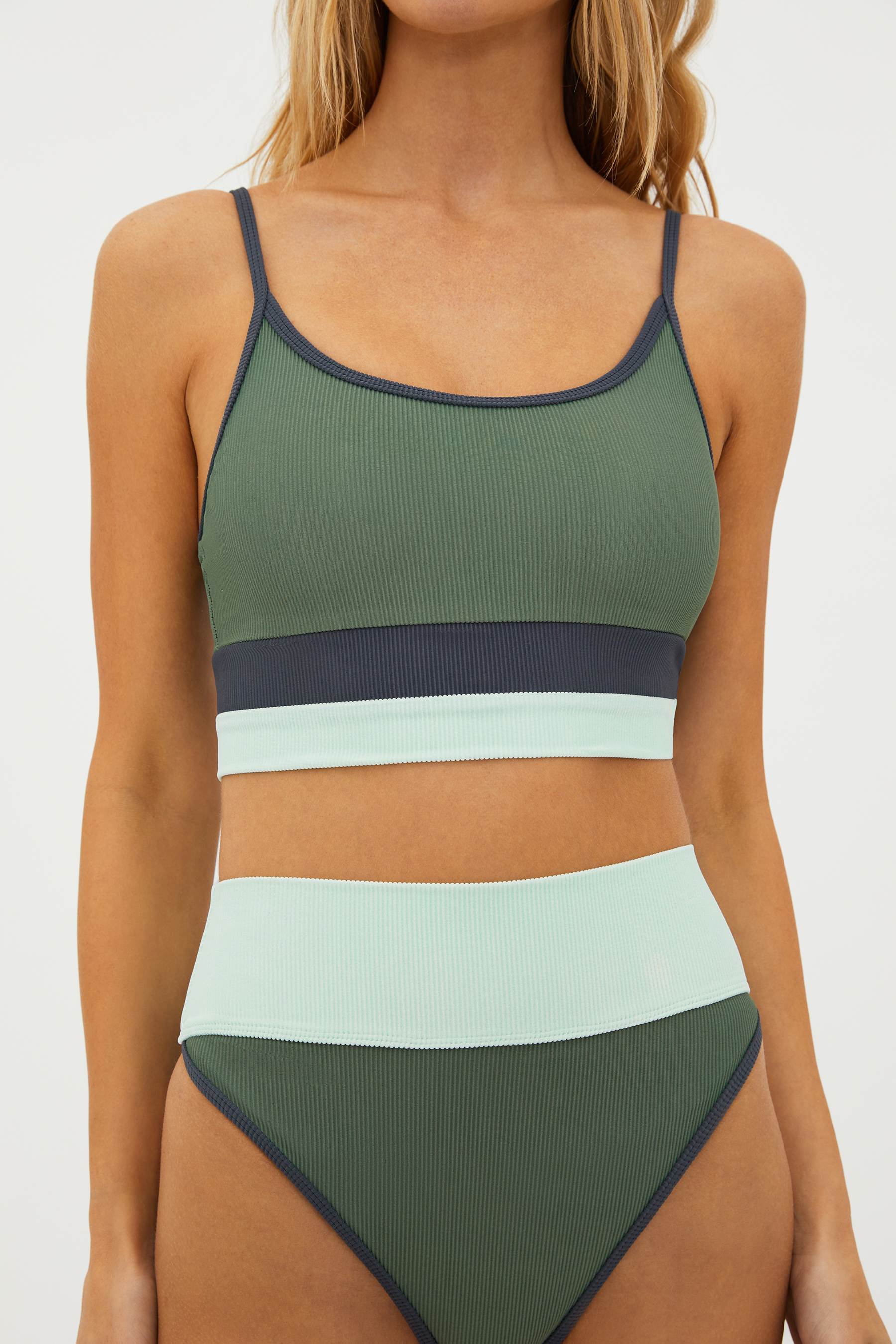 Eva Top Palm Paradise Colorblock - Image 7