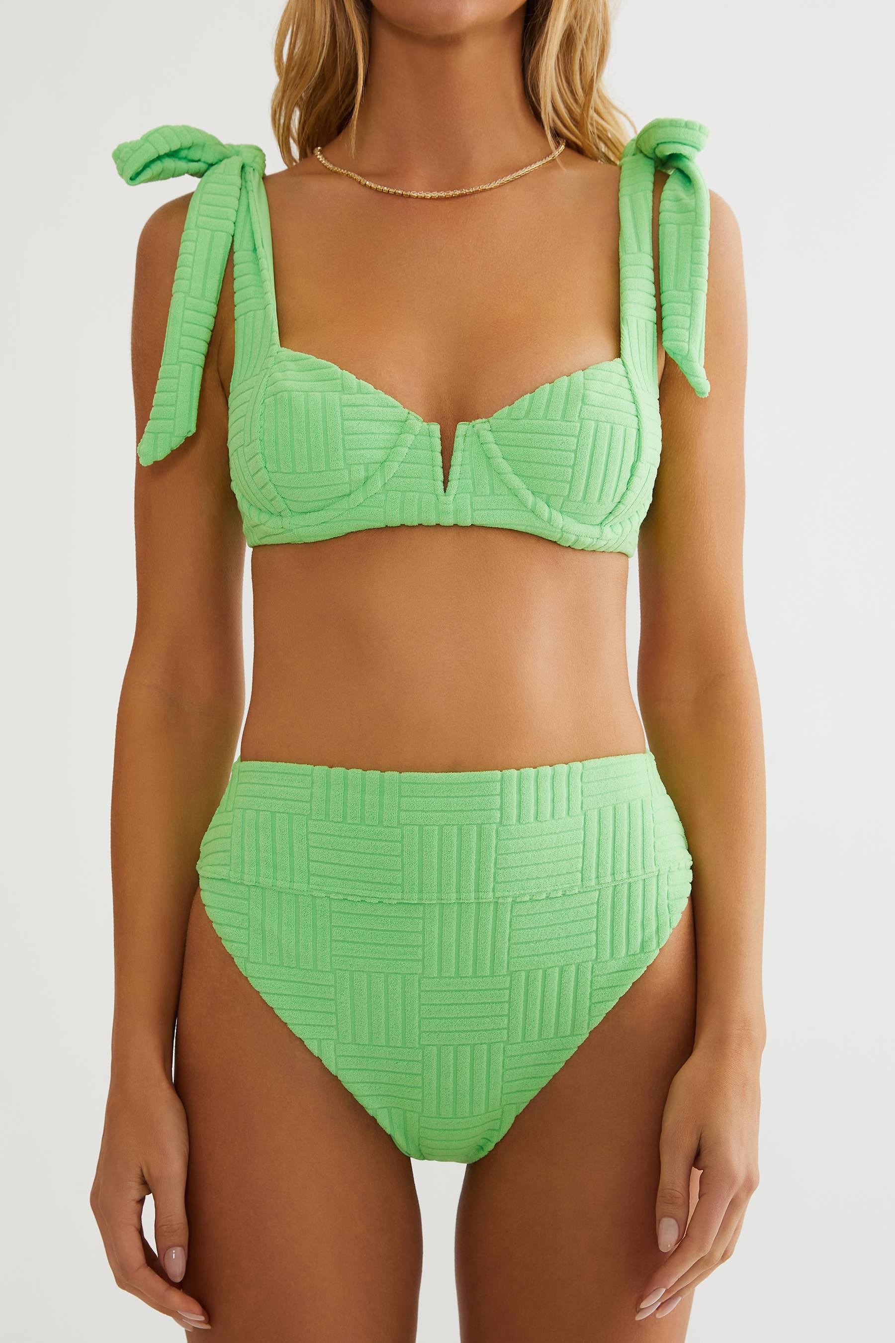 Highway Bottom Lime Green Terry - Image 9