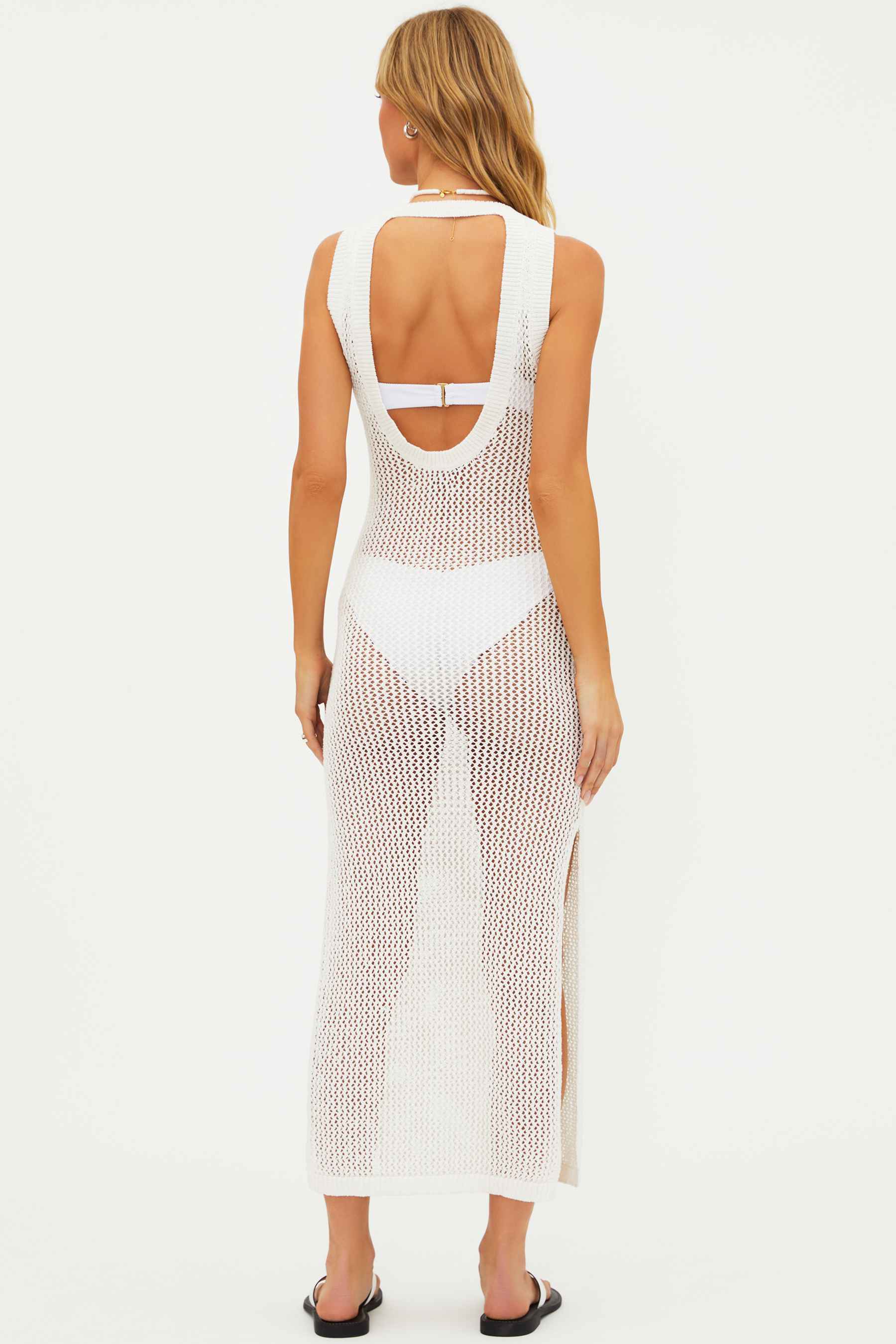 Holly Rose Dress White - Image 9