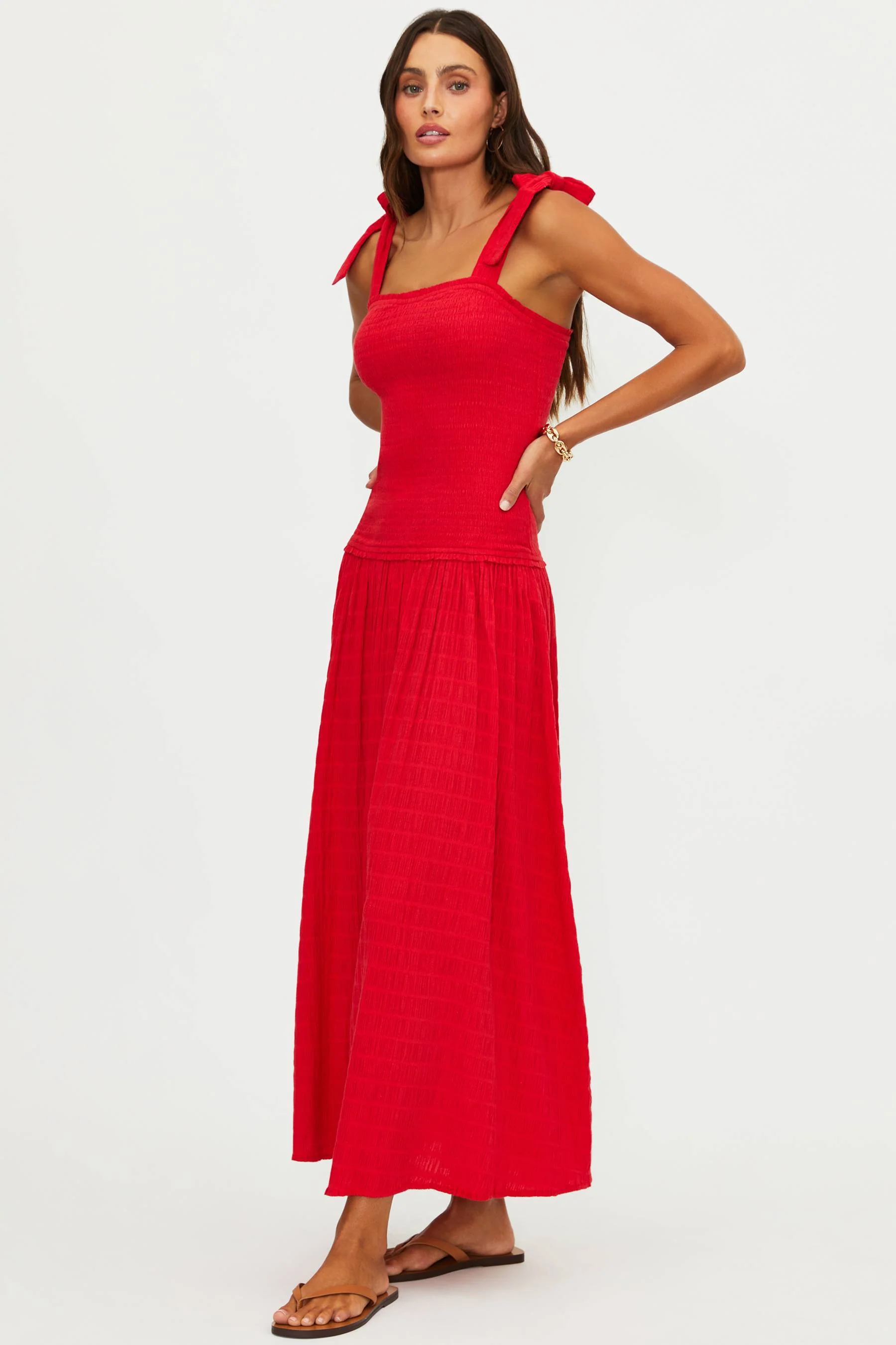 Isadora Dress Crimson - Image 6
