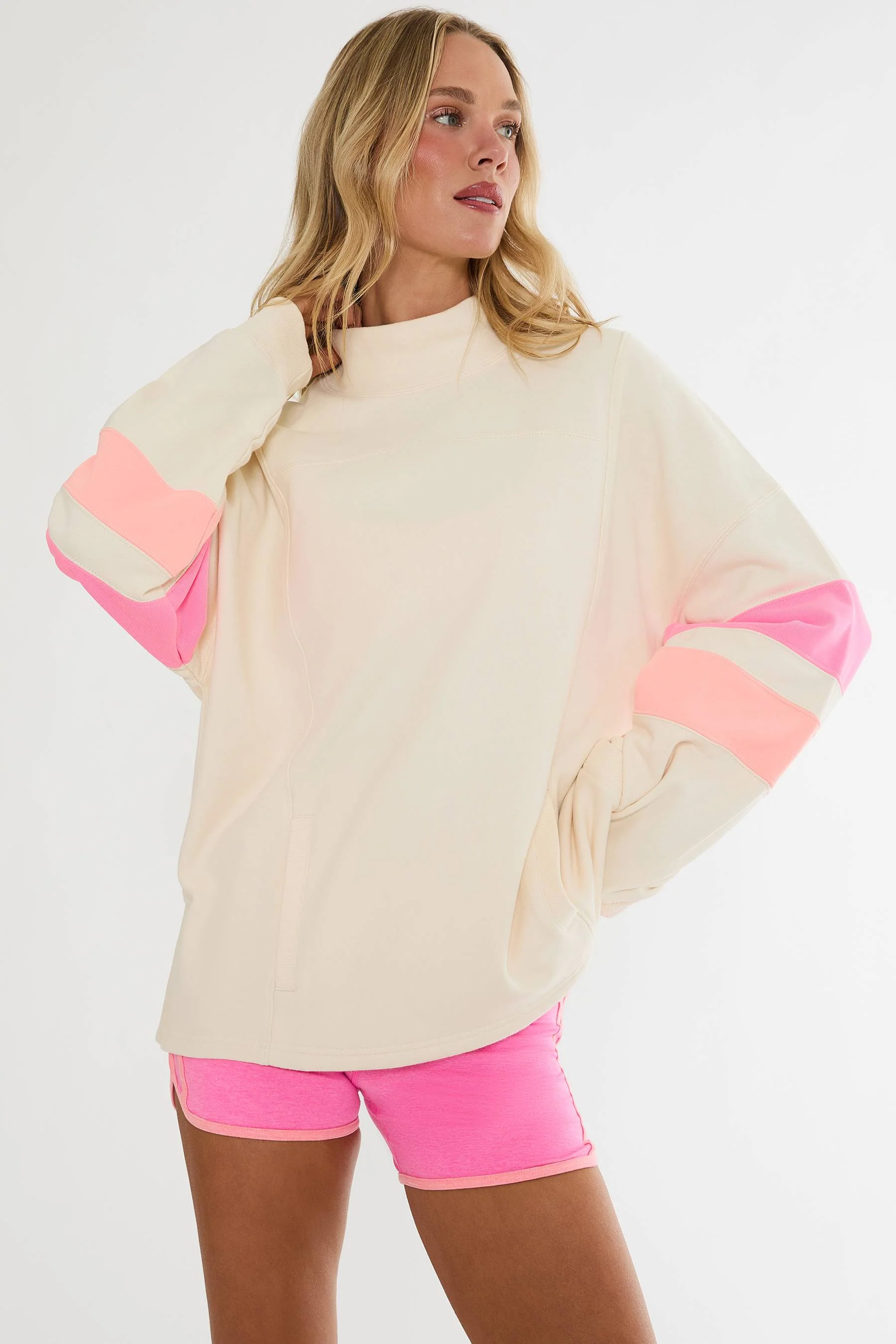 Jaylyn Sweatshirt Shoreline Colorblock - Image 10