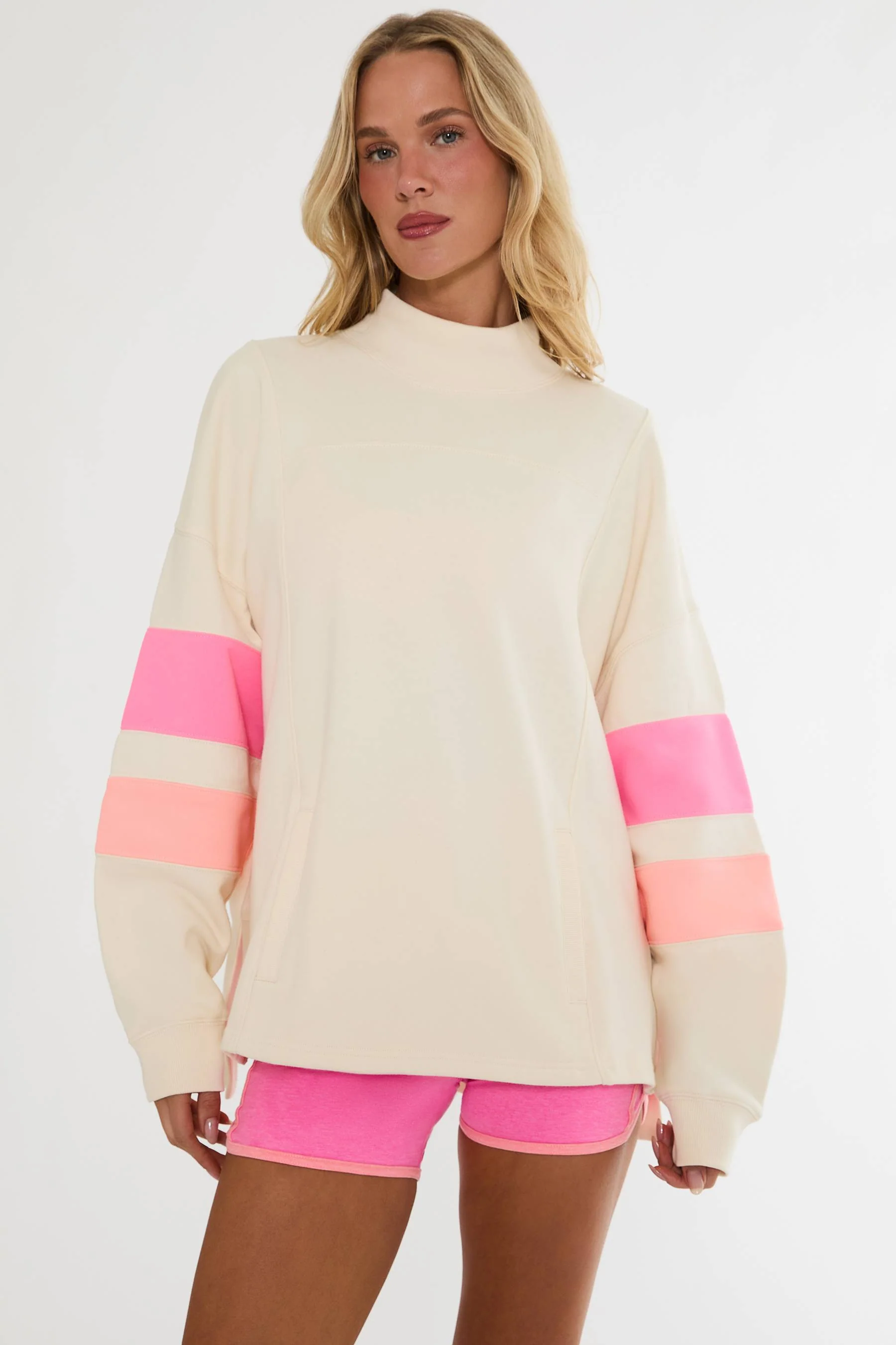 Jaylyn Sweatshirt Shoreline Colorblock - Image 5