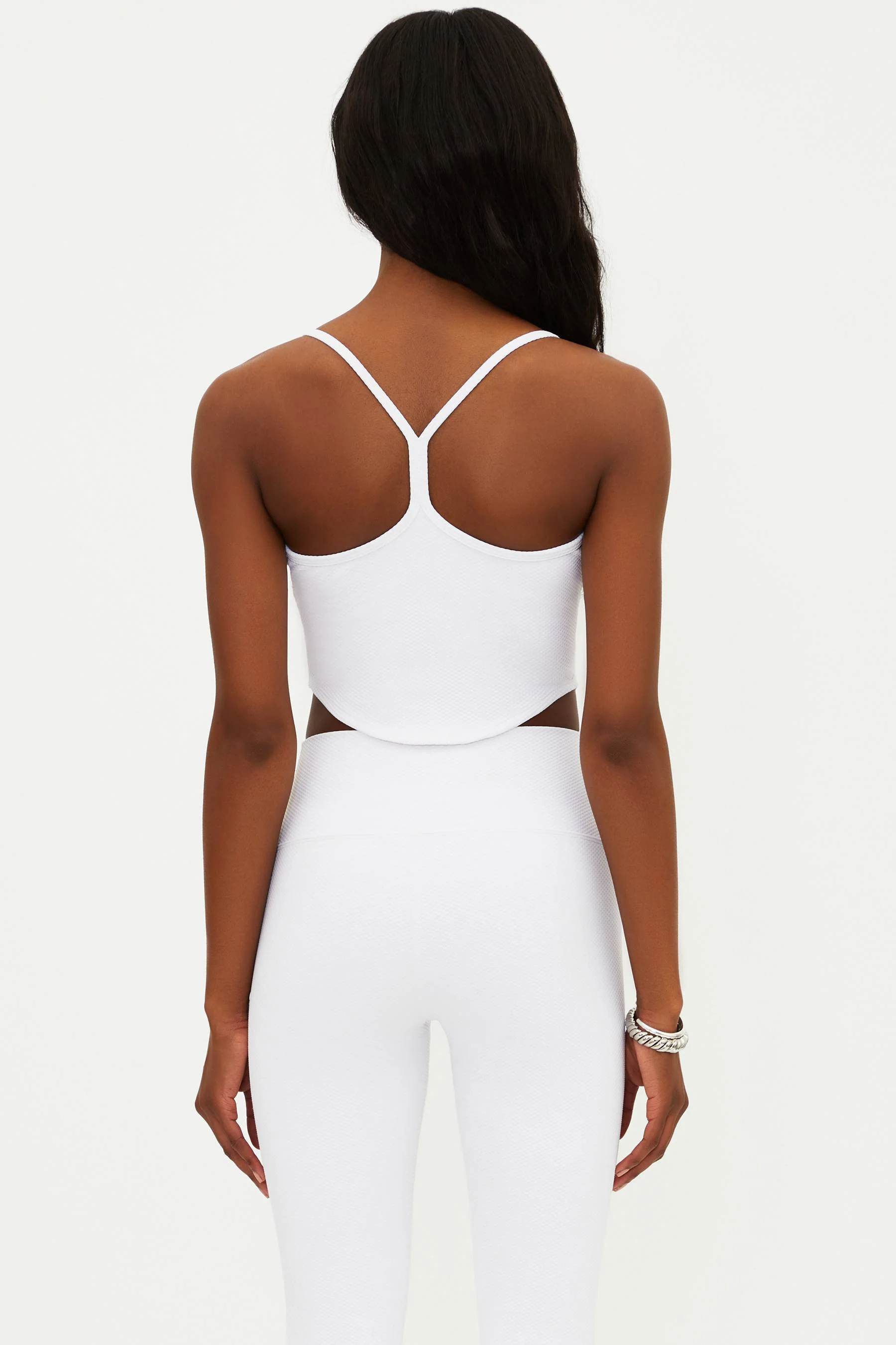 Joelle Top White Waffle - Image 8