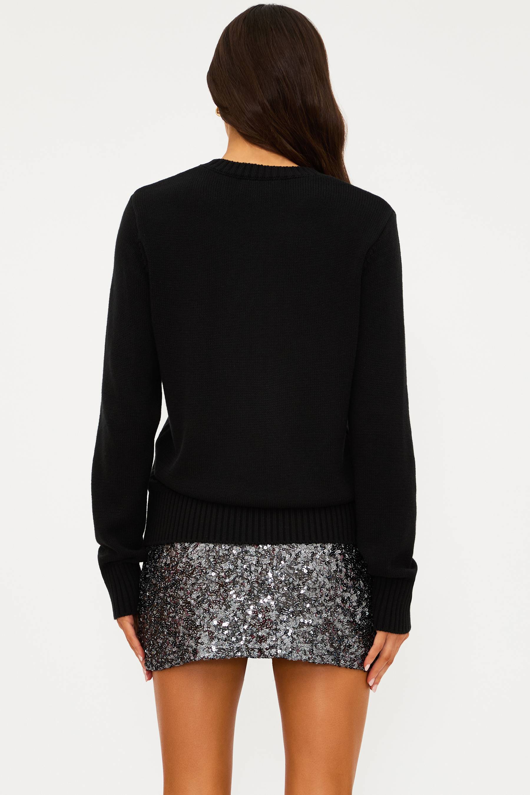 Jolene Sweater Black Bow - Image 10