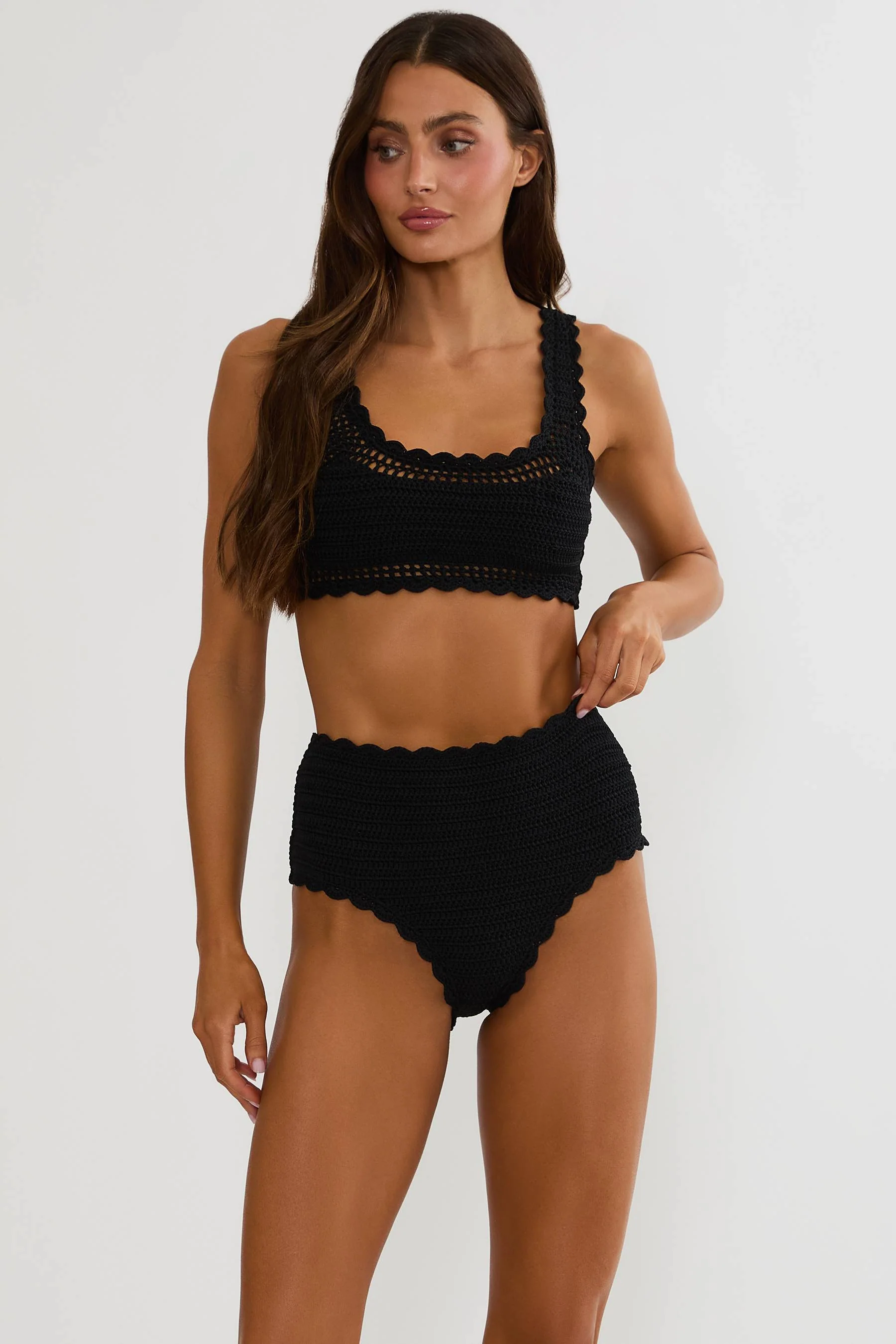 Kirby Bottom Black Crochet - Image 9