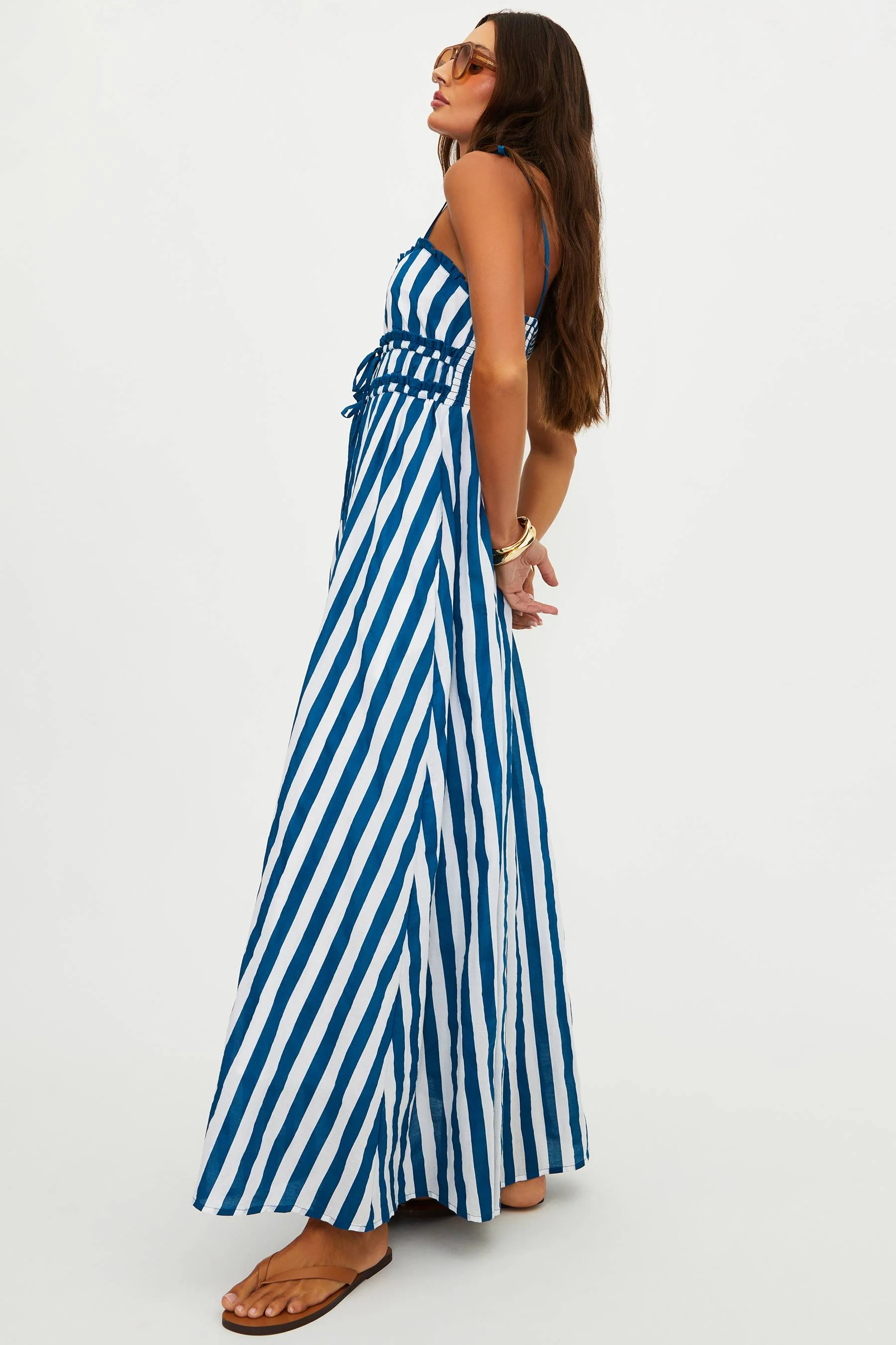 Levie Maxi Dress Twilight Tides Stripes - Image 11