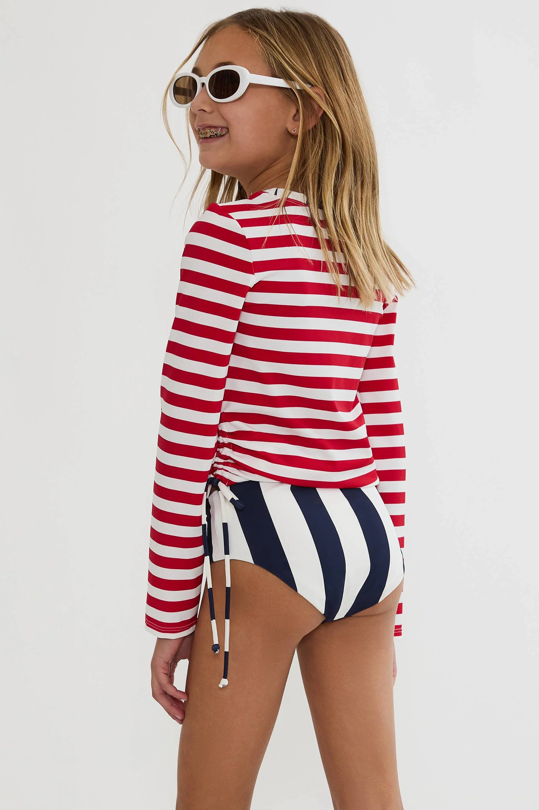 Little Addie & Janie Set Star Spangled Stripes - Image 3