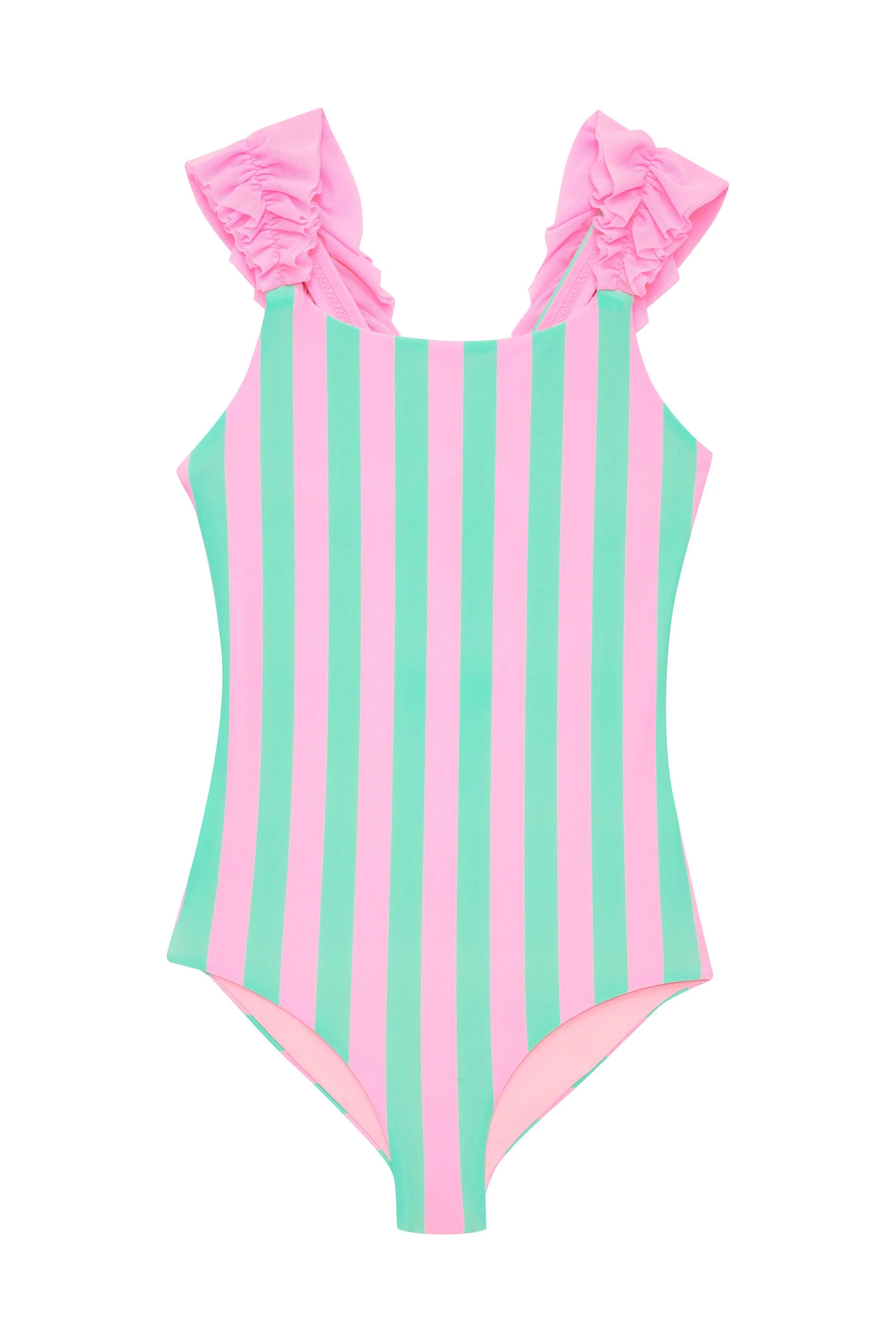 Little Aurelie One Piece Cotton Candy Stripe - Image 3