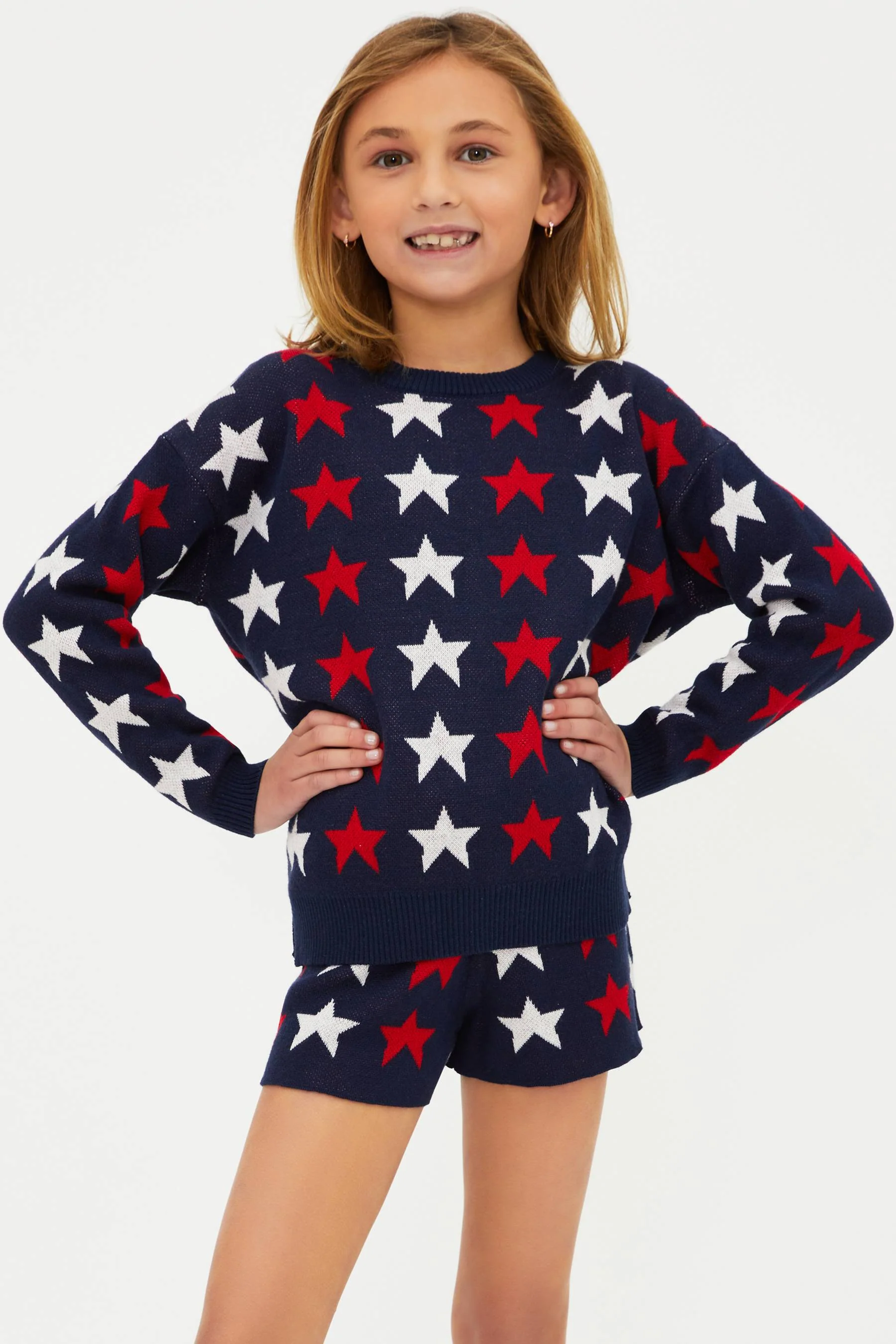 Little Callie Sweater Americana Stars - Image 4