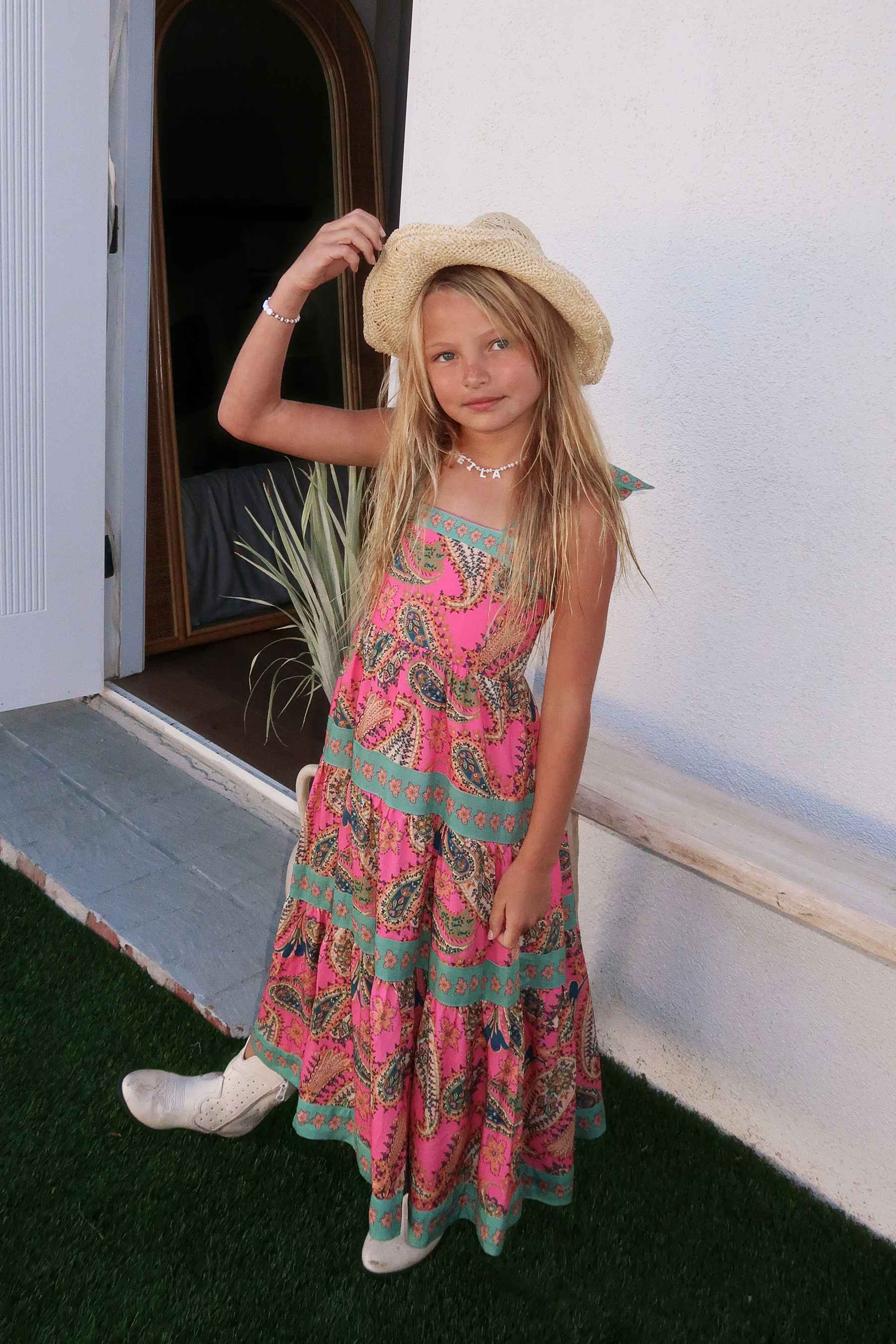 Little Charlotte Dress Capri Soleil Paisley - Image 5