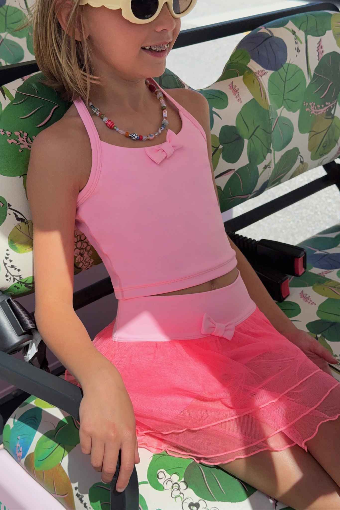 Little Daniela Skirt Bubblegum - Image 5