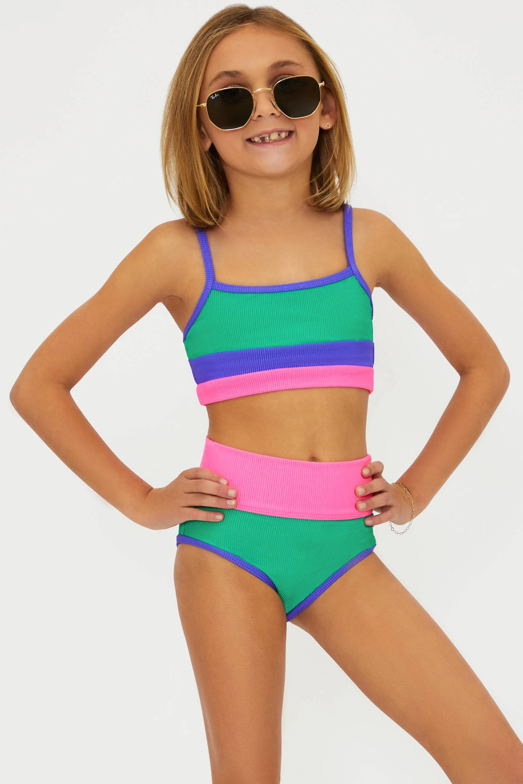 Little Eva & Emmy Technicolor Colorblock - Image 6