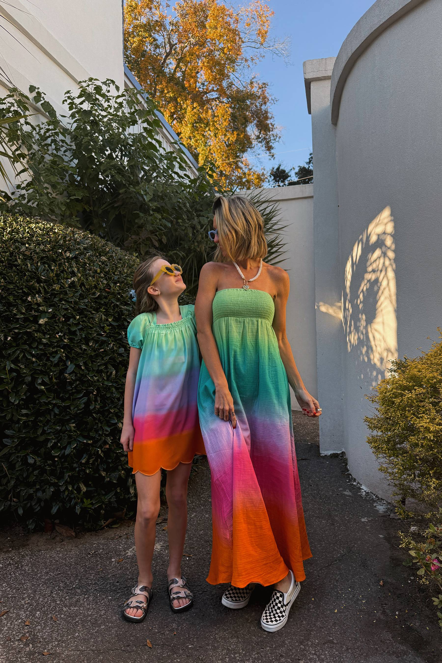 Yula Dress Technicolor Ombre - Image 6