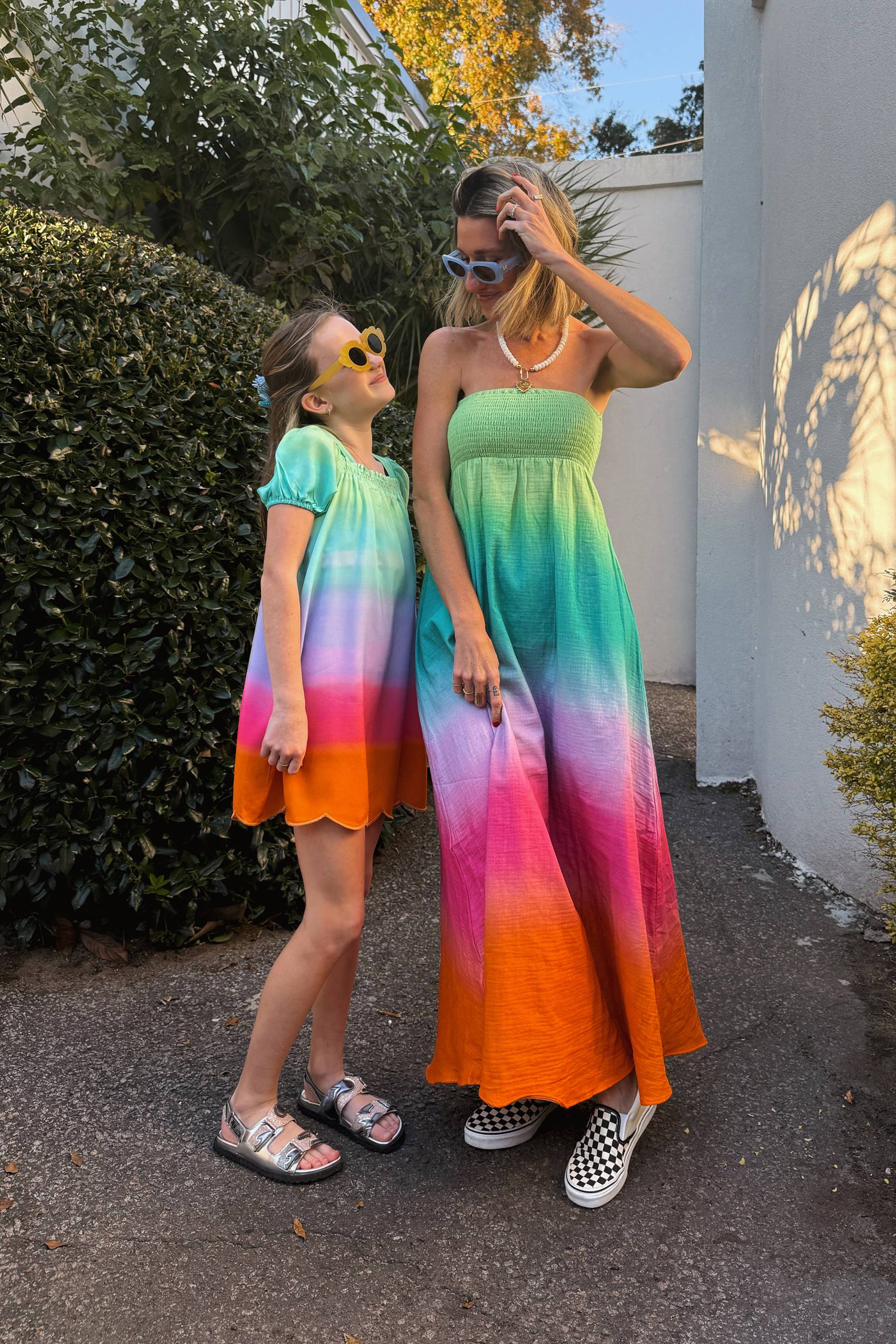 Yula Dress Technicolor Ombre - Image 5