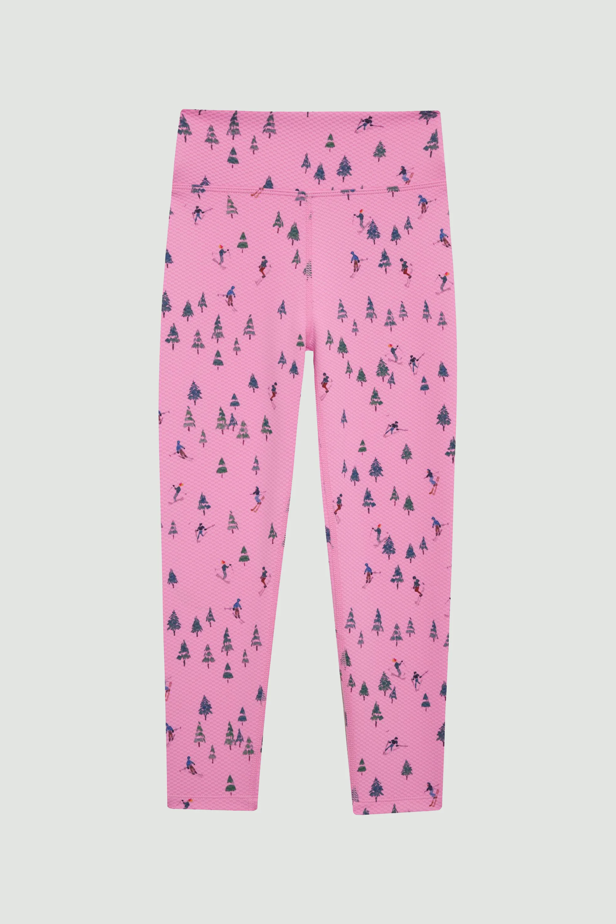 Little Peppa Legging Ski Patrol Waffle - Image 2