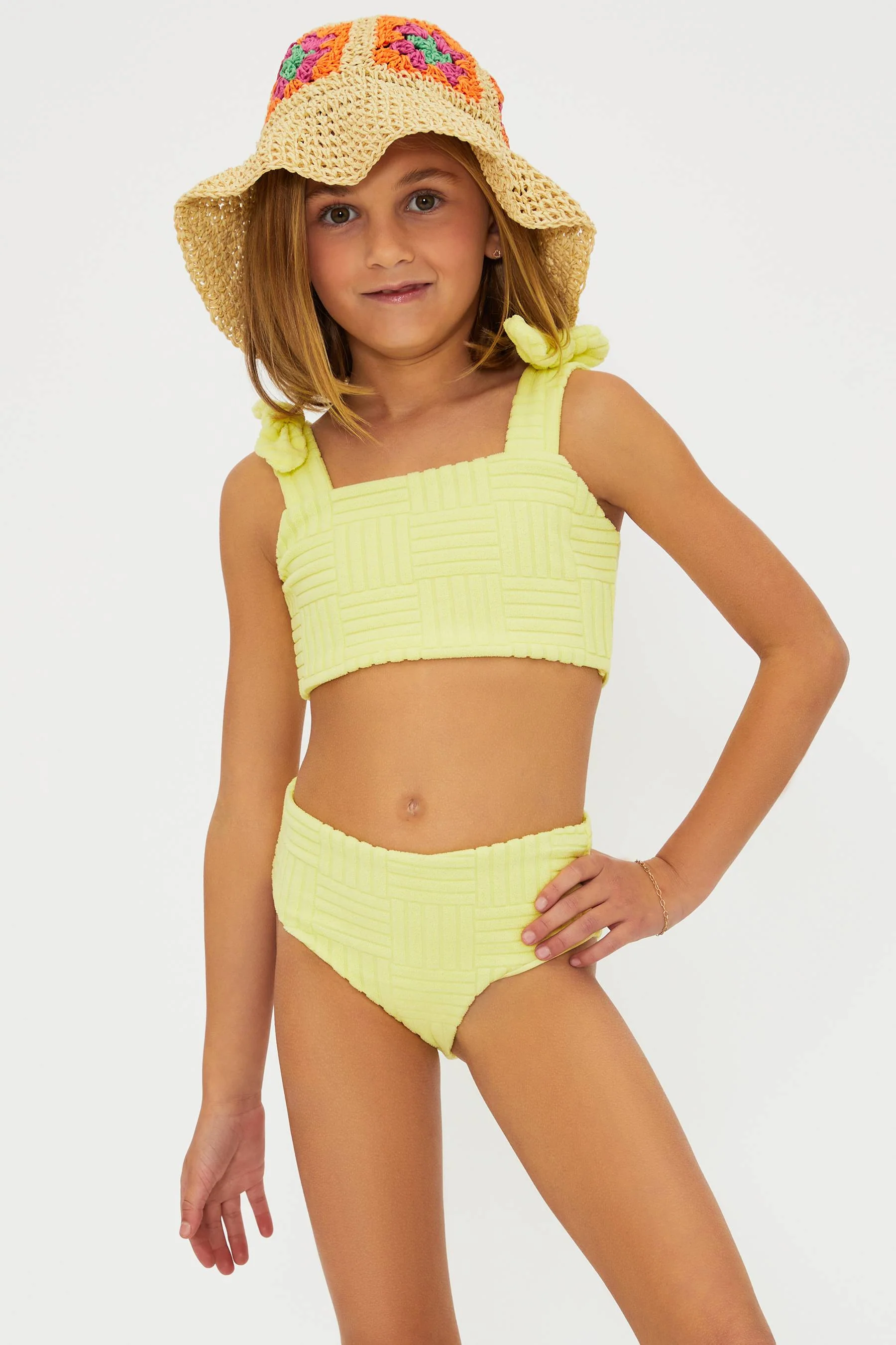 Little Stella & Janie Set Citrine Crush Terry - Image 3