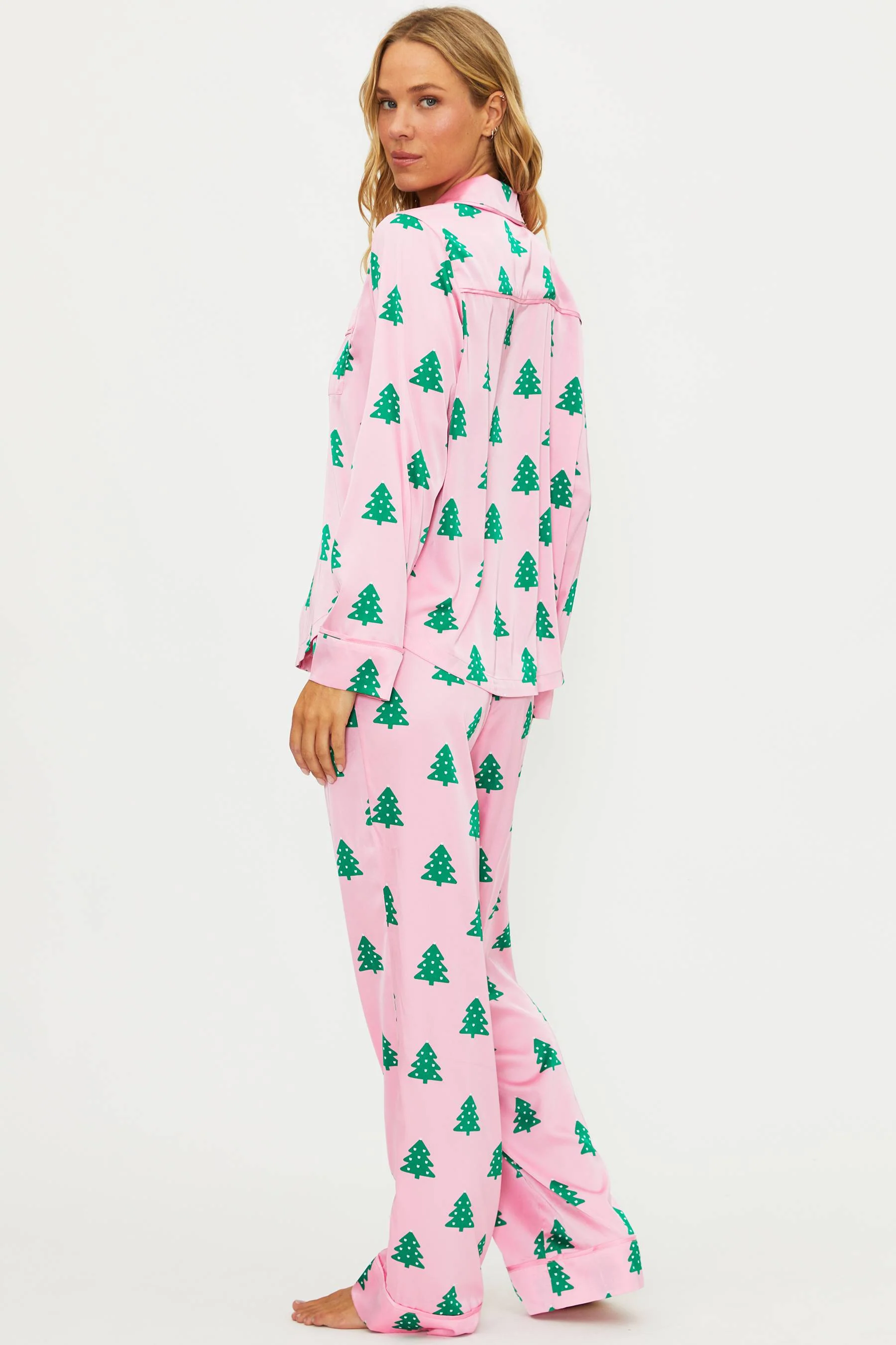 Livy & Connie PJ Set Pink Christmas - Image 2