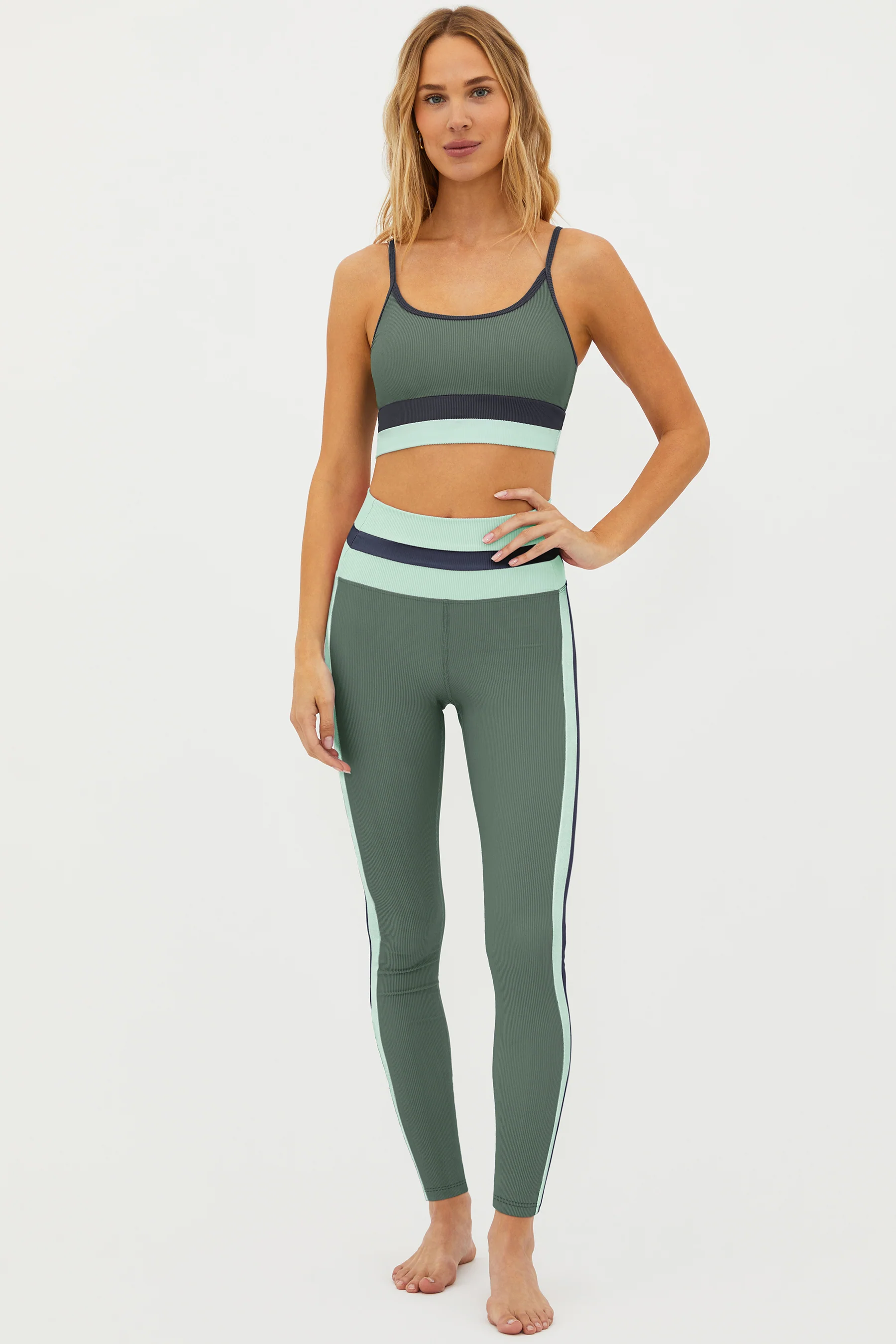 Mariella Legging Palm Paradise Colorblock - Image 3